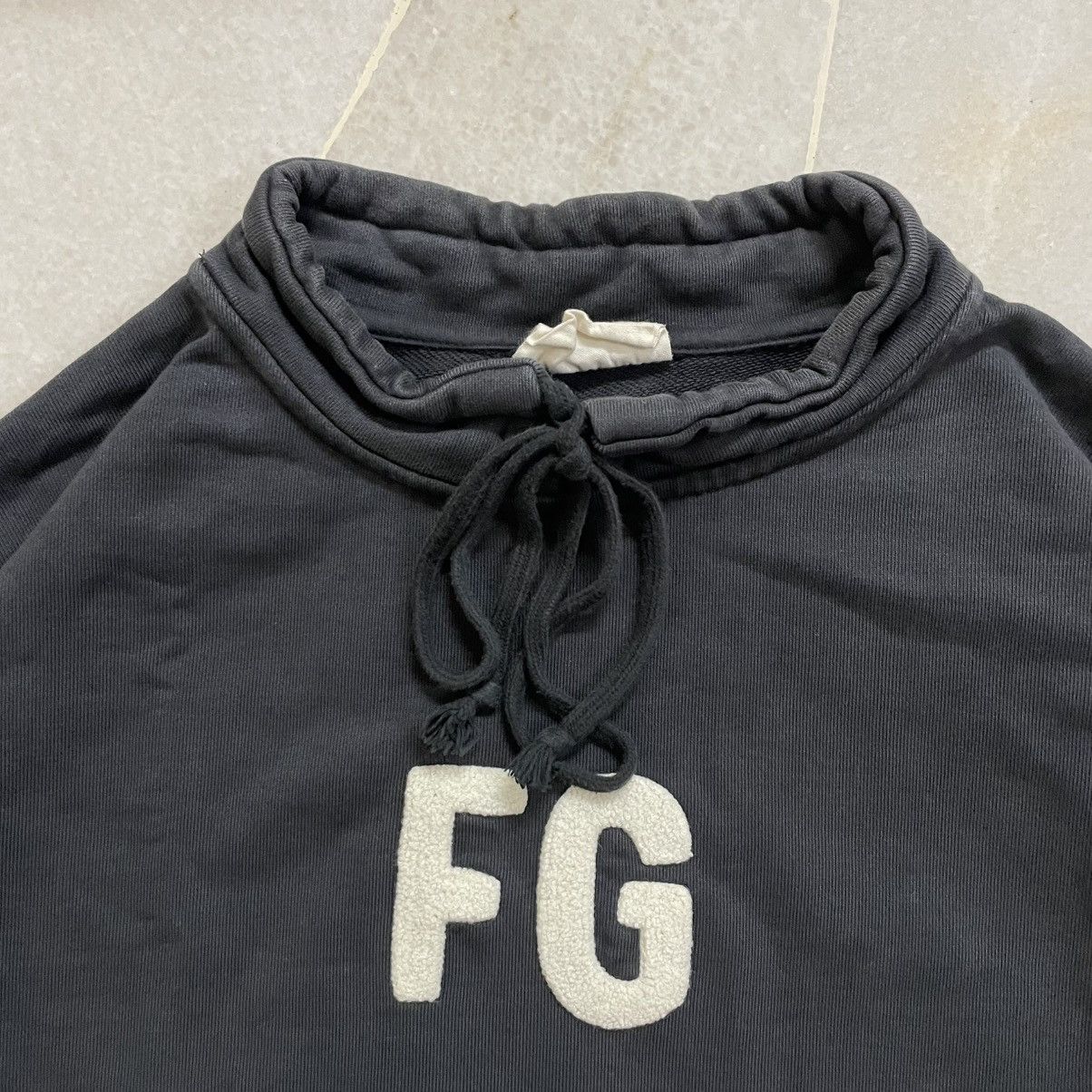 Fear of God FEAR OF GOD Black Everyday FG Mock Neck Pullover Sweater Size US XL / EU 56 / 4 - 5 Thumbnail