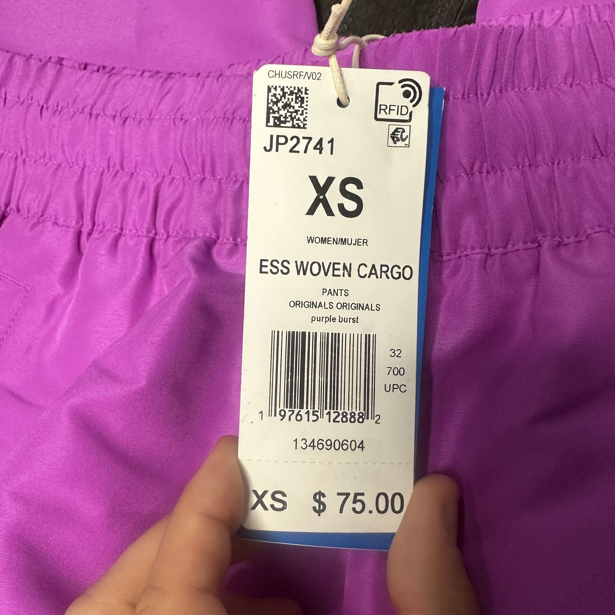 Adidas Adidas Originals Women's Essentials Woven Cargo Pants XS Size 27" / US 4 / IT 40 - 13 Thumbnail