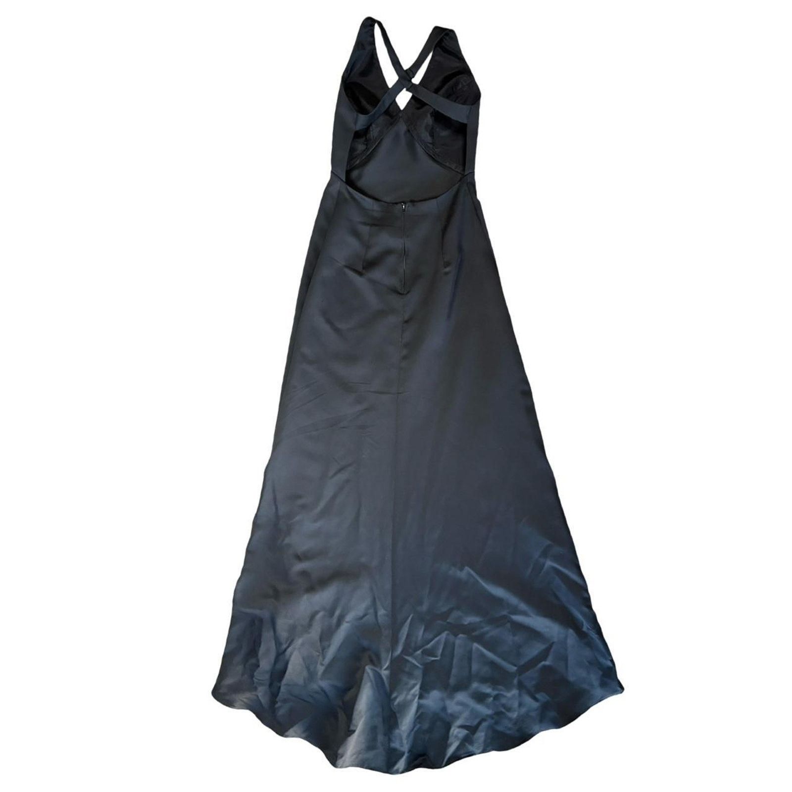 Vintage Vintage prom dress y2k by Morgan & Co sz 3/4 black Size S / US 4 / IT 40 - 2 Thumbnail