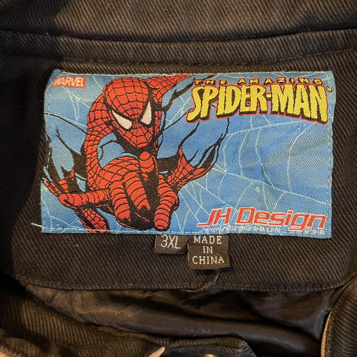 Marvel Comics VTG Marvel x JH Design ,Venom / Spider-Man racing Jacket Size US XXL / EU 58 / 5 - 20 Thumbnail