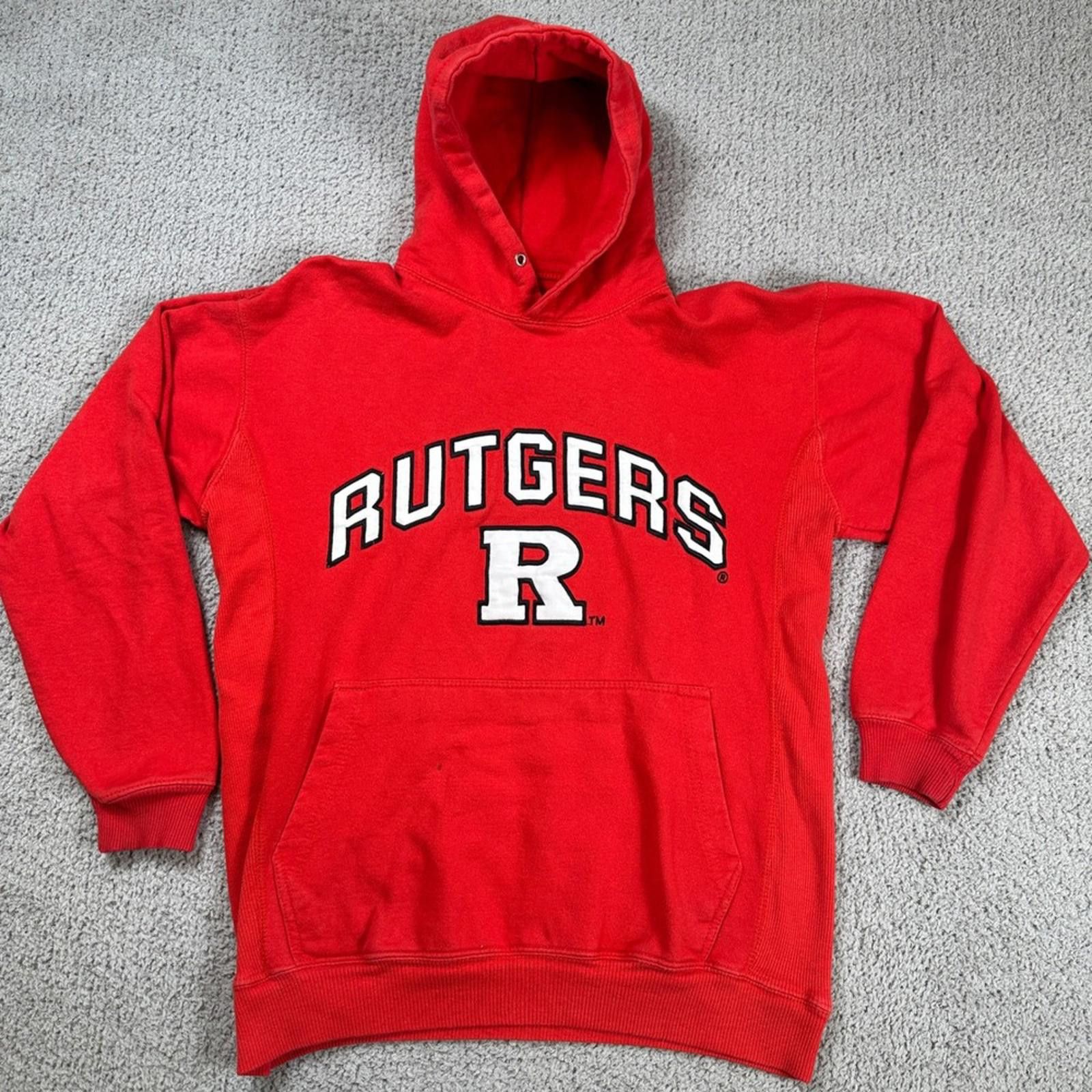 Other Rutgers University Hoodie Red Mens M Athletic Dept Big Ball Size US M / EU 48-50 / 2 - 1 Thumbnail