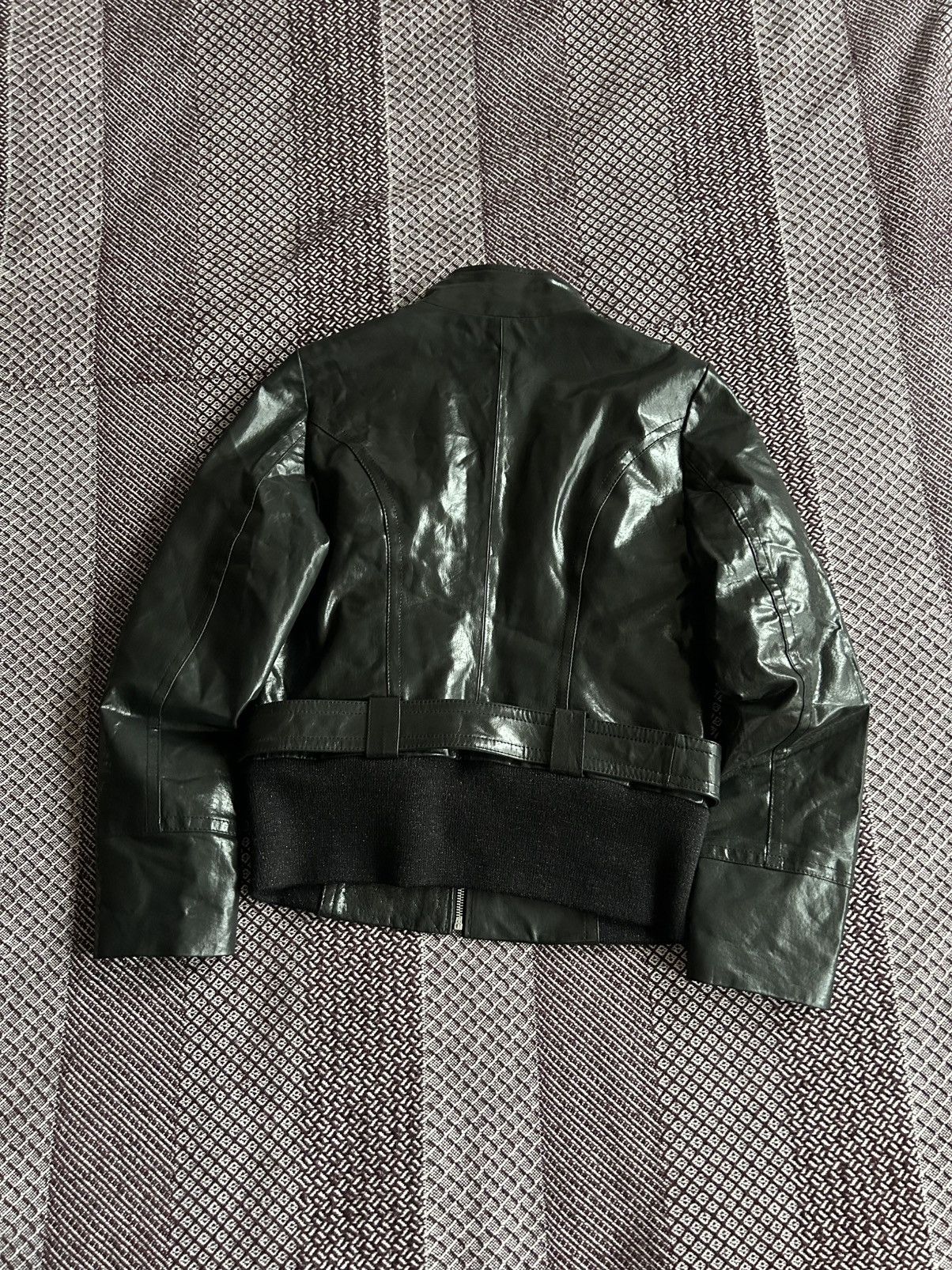 Leather Vintage BIAGGINI Leather Jacket Women Avantgarde Style Sz 38 Size XS / US 0-2 / IT 36-38 - 13 Thumbnail