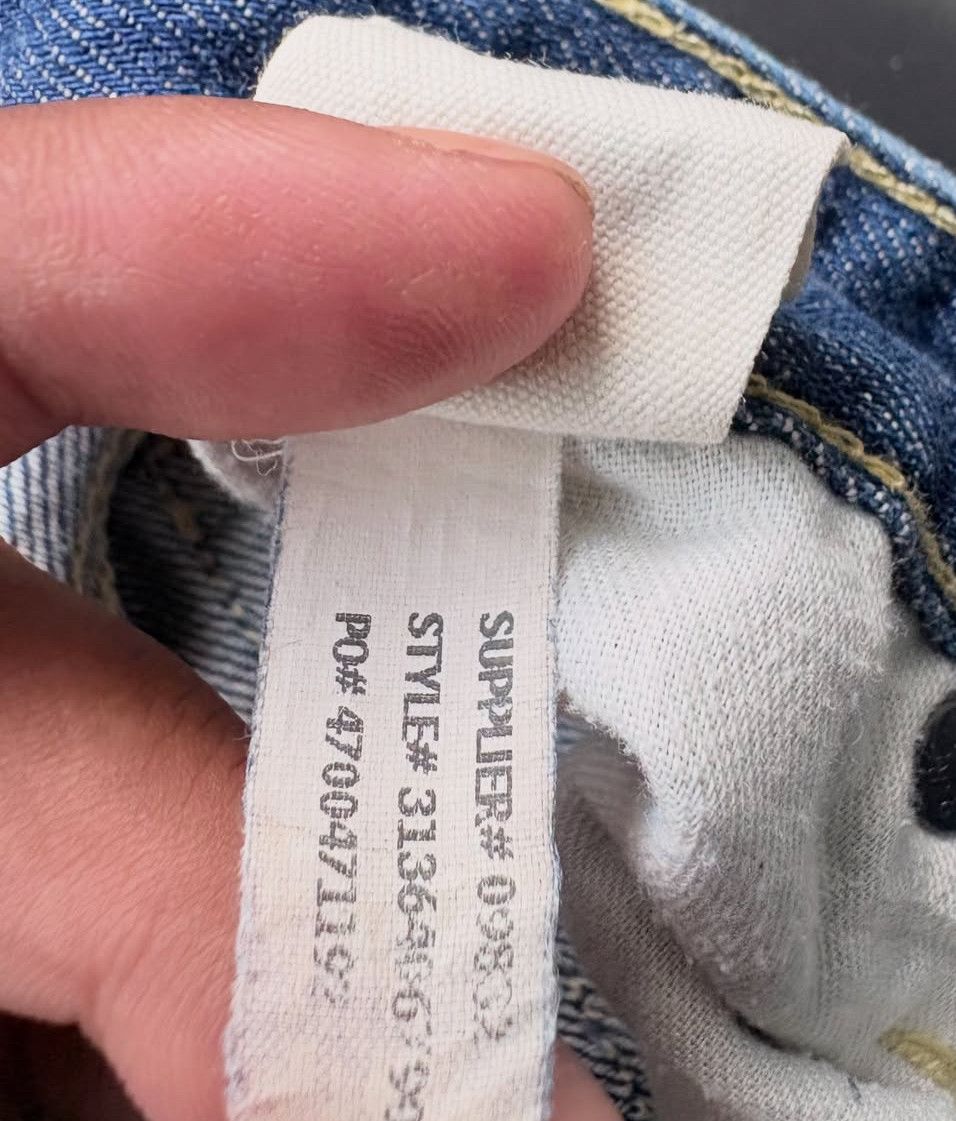 Polo Ralph Lauren 2000s Polo Ralph Lauren Patchwork Jeans Pants Size US 28 / EU 44 - 10 Thumbnail