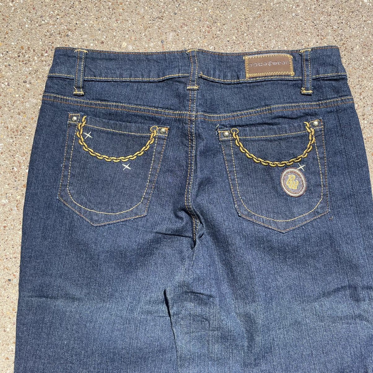 Rocawear × Vintage Vintage Y2K Rocawear Indigo Wash Baggy Jeans 30x32 Size US 30 / EU 46 - 1 Thumbnail
