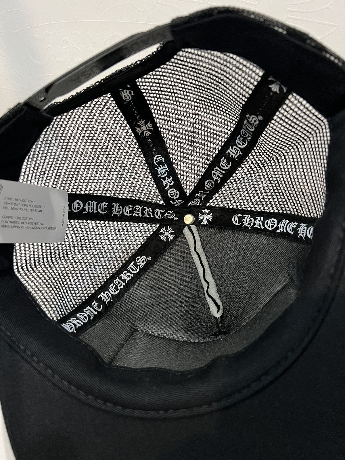 Chrome Hearts Chrome Hearts Fuck Hollywood Trucker Size ONE SIZE - 4 Thumbnail