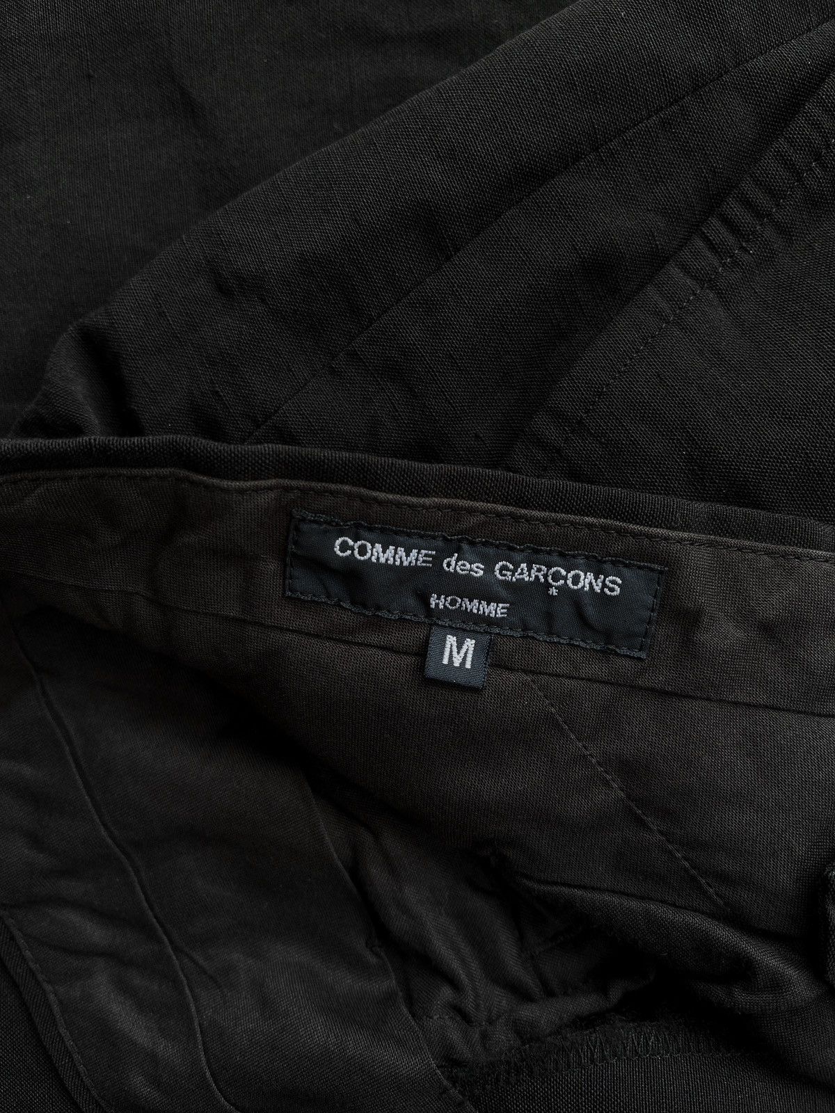 Comme des Garcons Homme Comme Des Garcons Homme Longpants Black Size US 32 / EU 48 - 4 Thumbnail