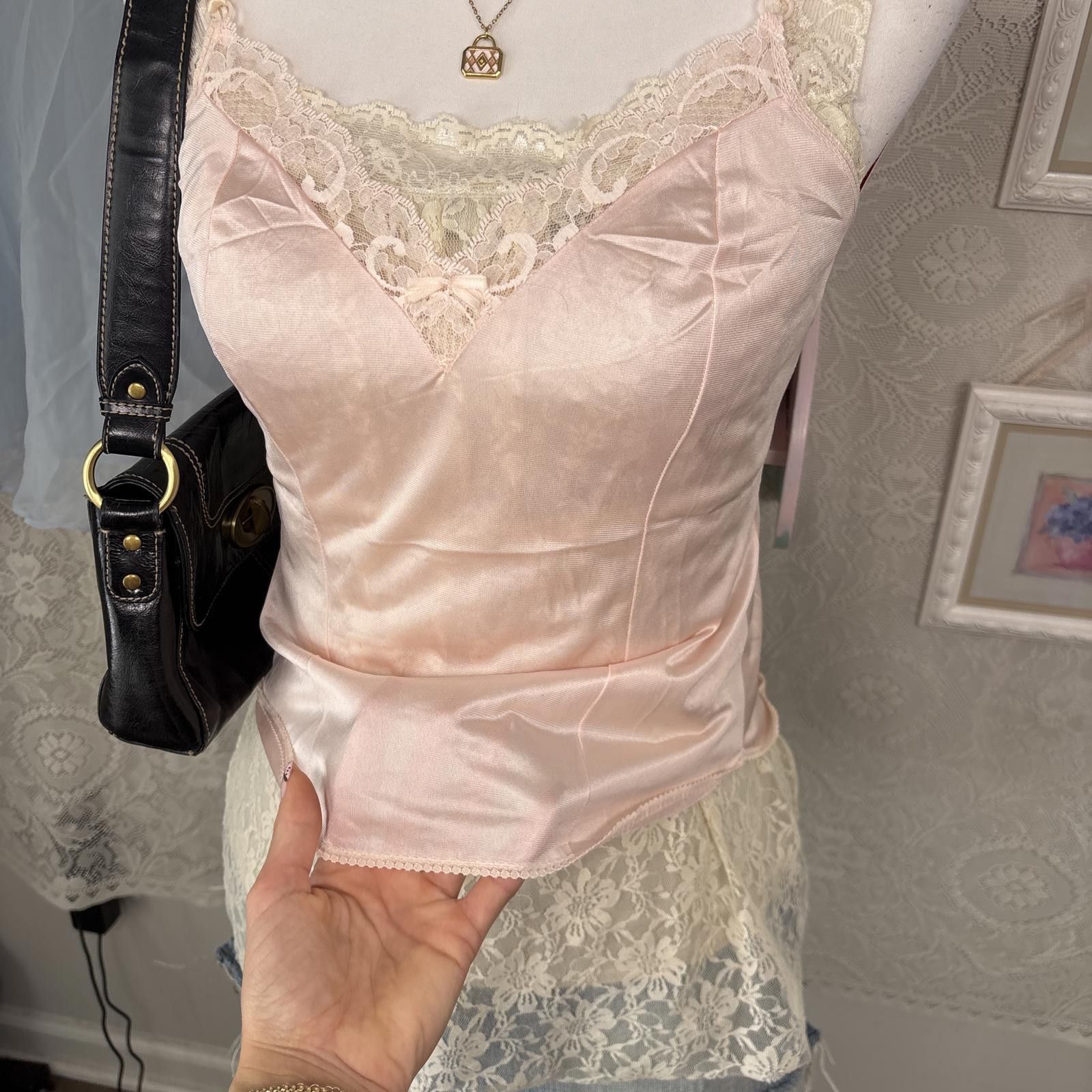 Other vintage brookie yancey coquette lace top Size S / US 4 / IT 40 - 2 Thumbnail