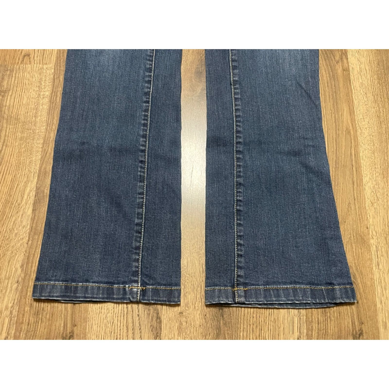 Converse Converse Jeans Women's 8 Blue Denim Straight Pockets One Star Stars Regular Size 8 Womens Jeans Size 30" / US 8 / IT 44 - 3 Thumbnail