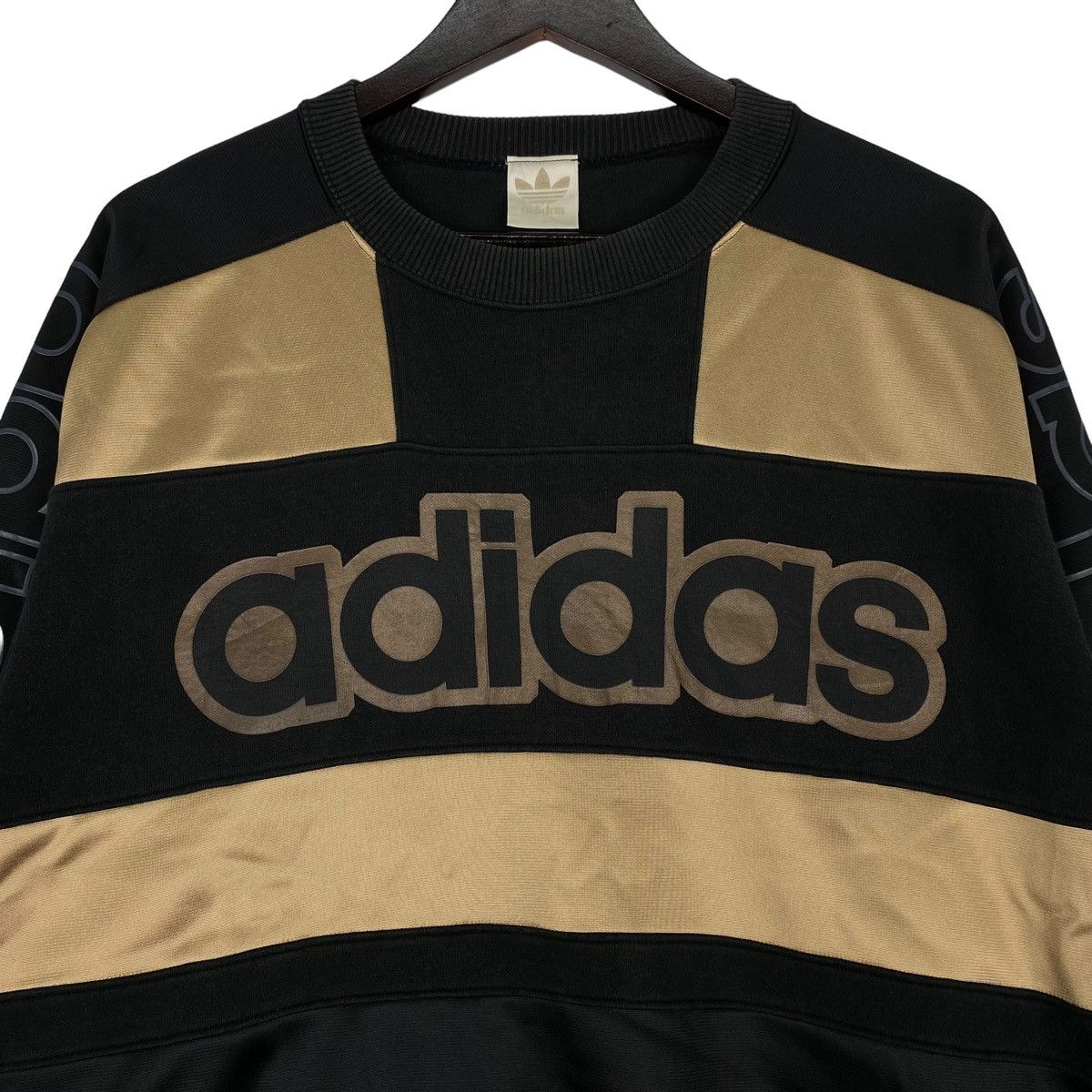 Adidas × RUN DMC × Vintage Vintage 90s Adidas Sweatshirt Crewneck Size US L / EU 52-54 / 3 - 5 Thumbnail