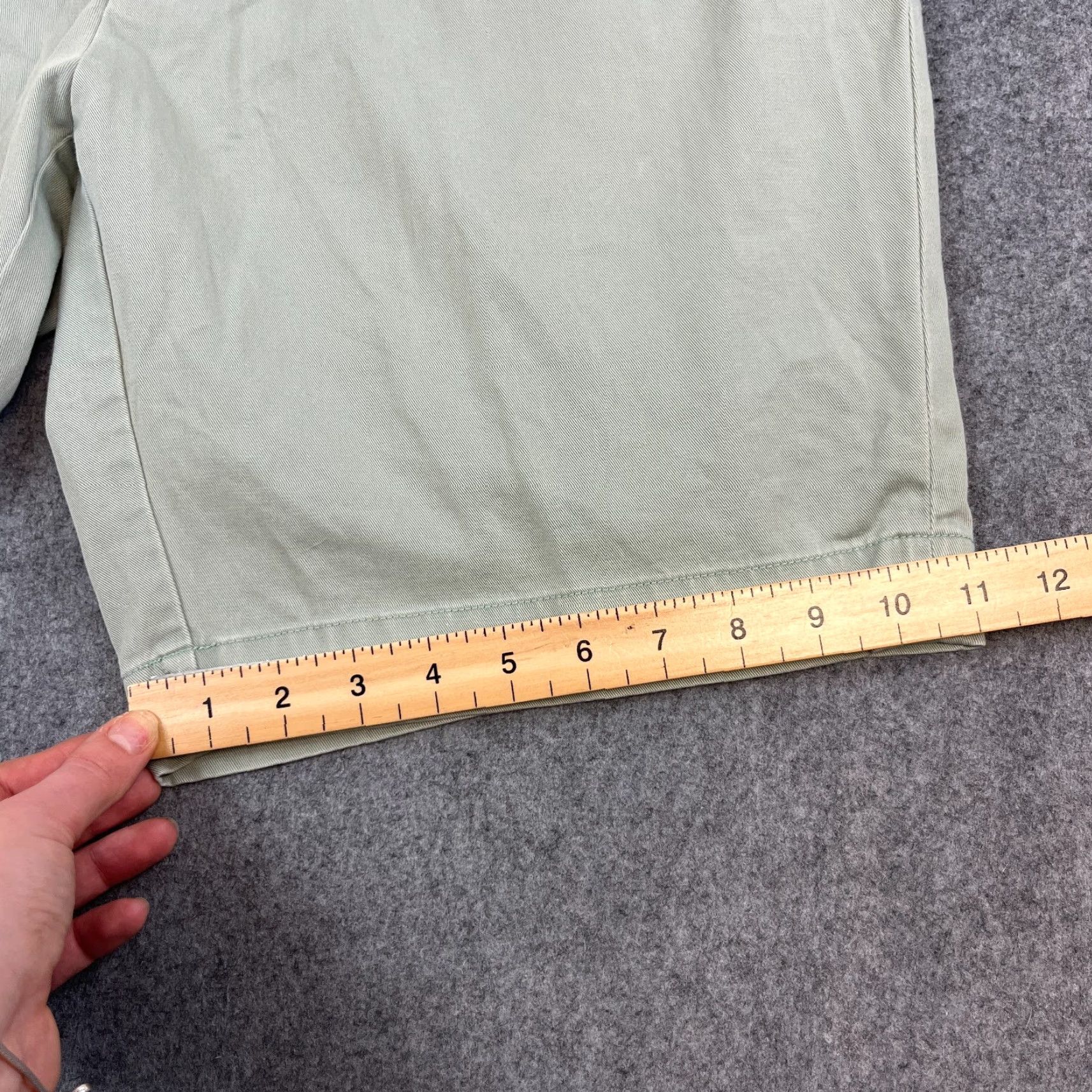 Polo Ralph Lauren Polo Ralph Lauren Mens Chino Shorts 40 Cotton Green Vintage Summer Shirt Size US L / EU 52-54 / 3 - 4 Thumbnail