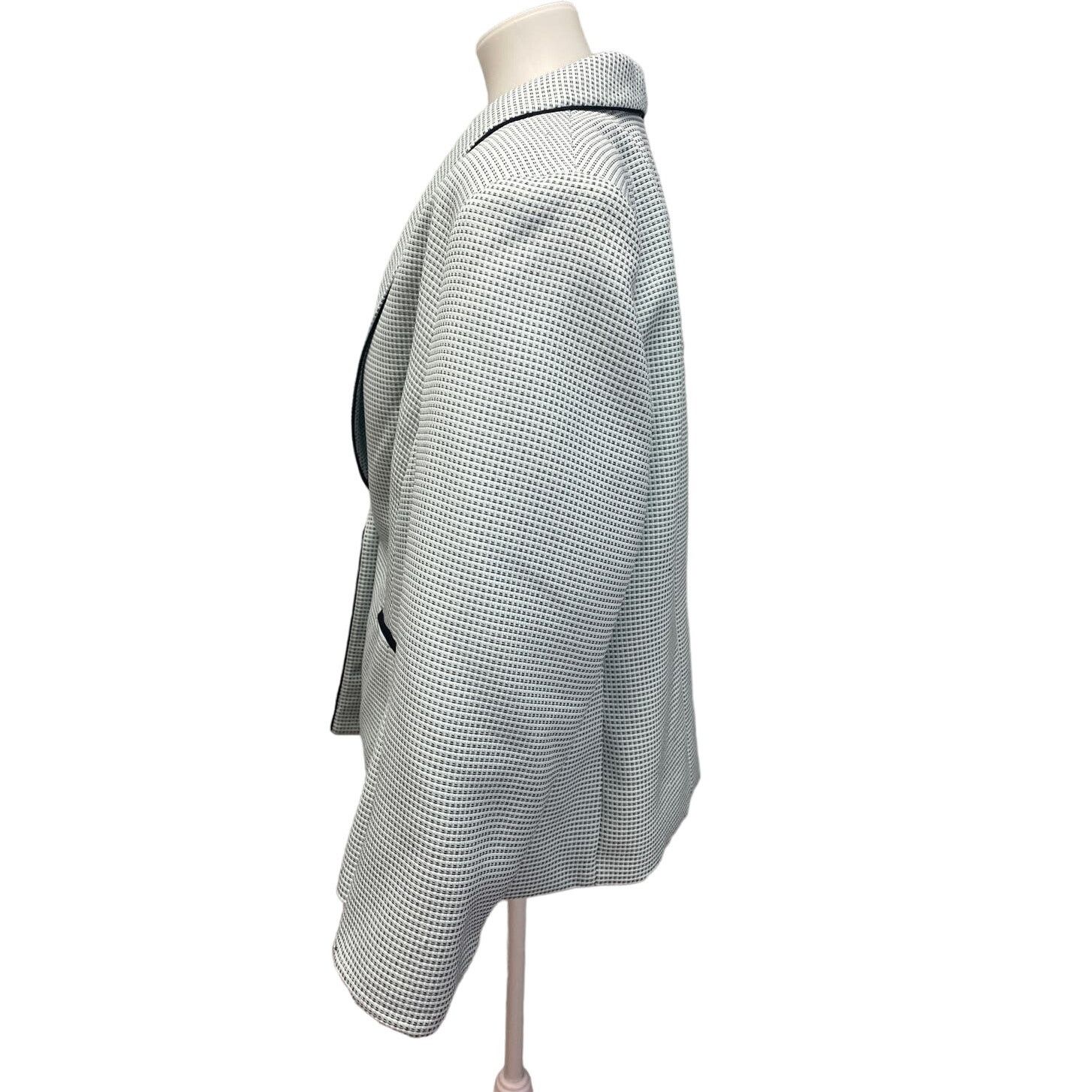 Evan Picone Evan-Picone Womens Plus Size 18W Single Button Suit Jacket Size XXL / US 16-18 / IT 52-54 - 3 Thumbnail