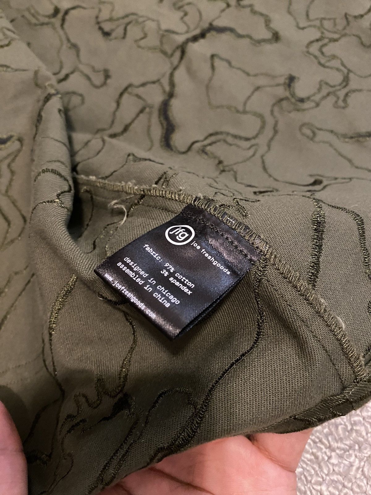 Joe Freshgoods Joe Fresh Goods Embroidered Work Shirt Size US M / EU 48-50 / 2 - 5 Thumbnail