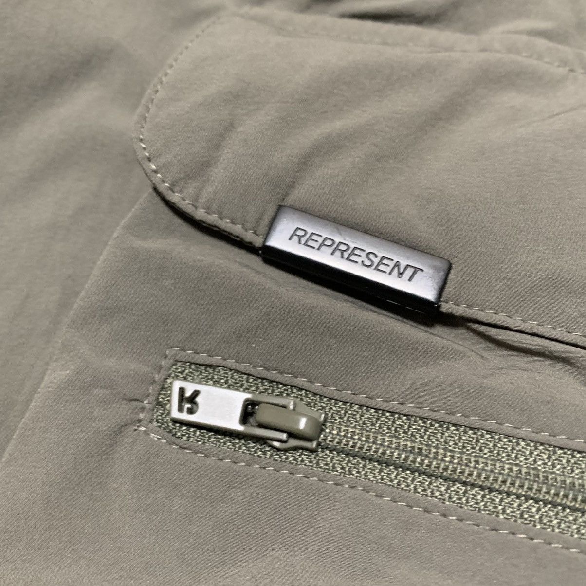 Represent Clo. Represent Small 247 Pants Olive Bottoms Size US 30 / EU 46 - 6 Thumbnail
