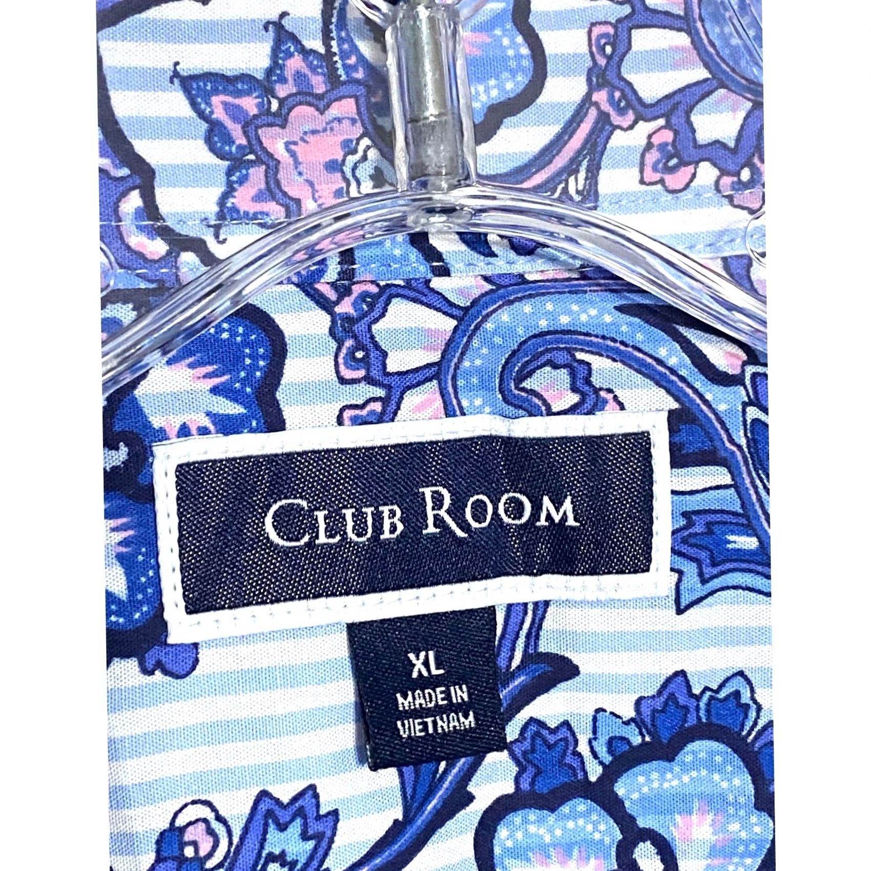 Club Room VINTAGE Club Room Paisley Button Shirt Mens XL Preppy Beach NWT Size US XL / EU 56 / 4 - 5 Thumbnail