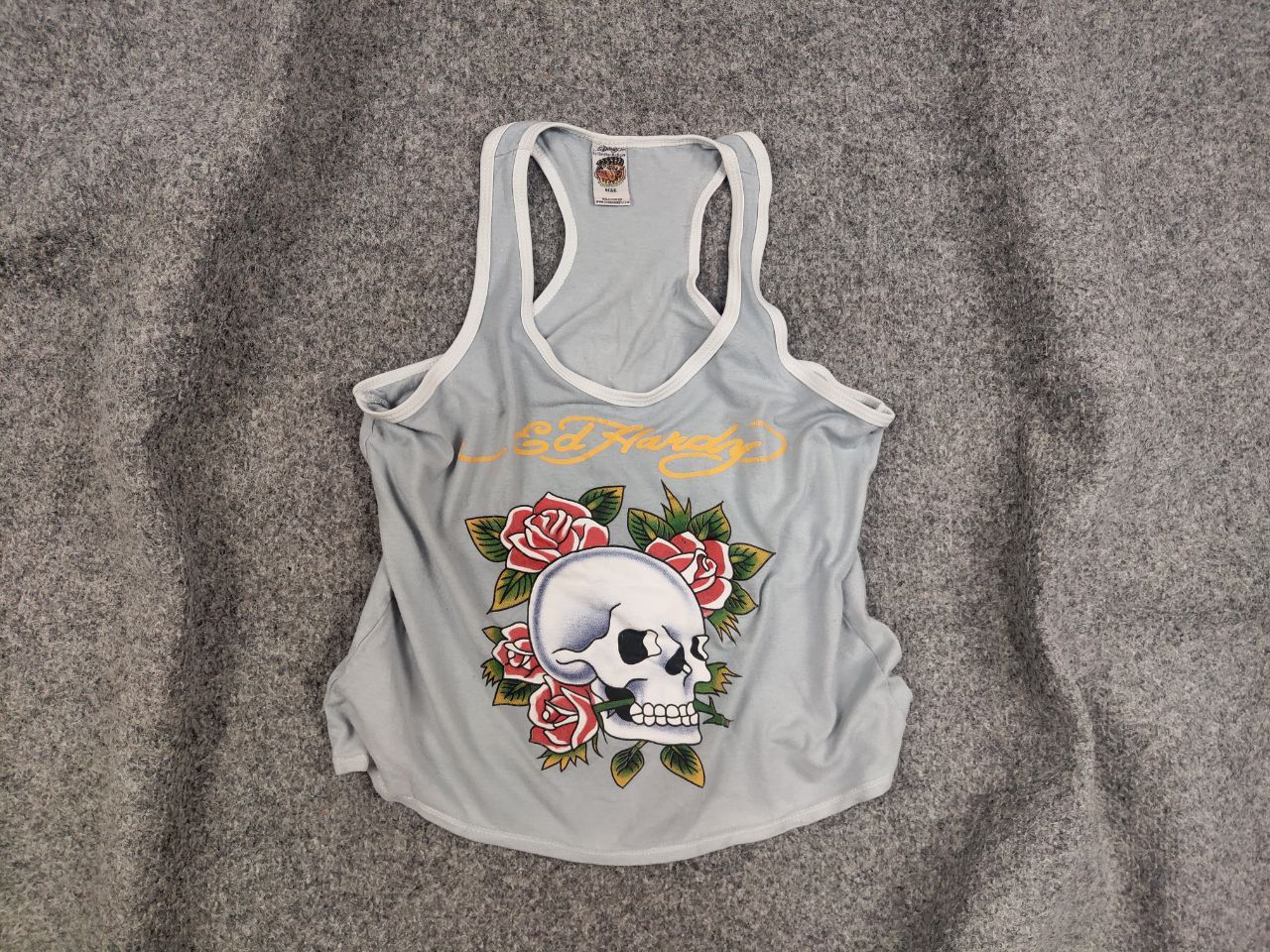 Ed Hardy Vintage Ed Hardy Christian sleeveless Top T-shirt Y2K Style Size M / US 6-8 / IT 42-44 - 1 Thumbnail