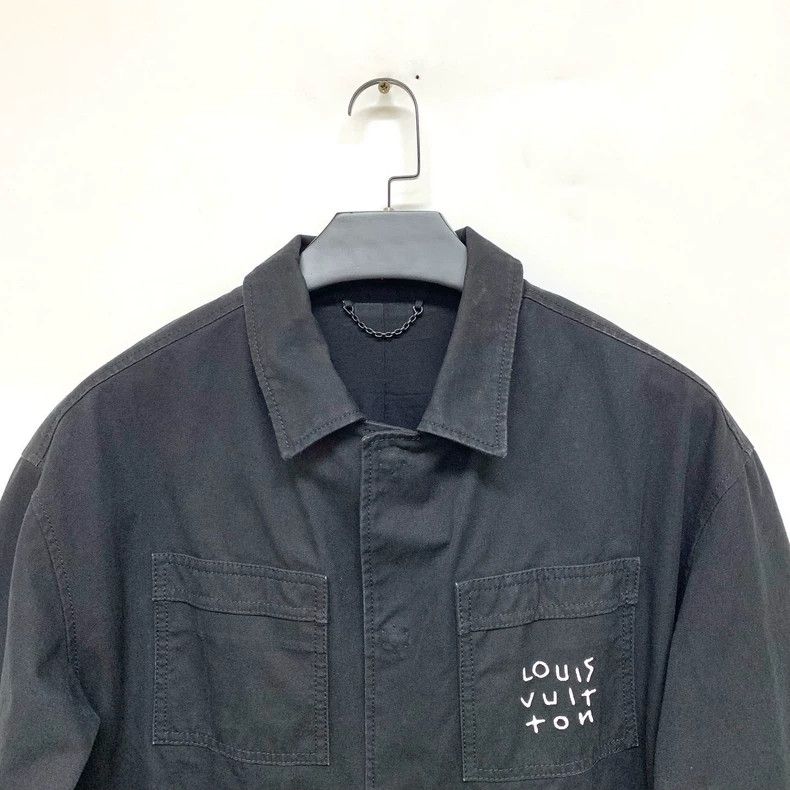 Louis Vuitton Louis Vuitton Black overalls jacket Size US S / EU 44-46 / 1 - 3 Thumbnail