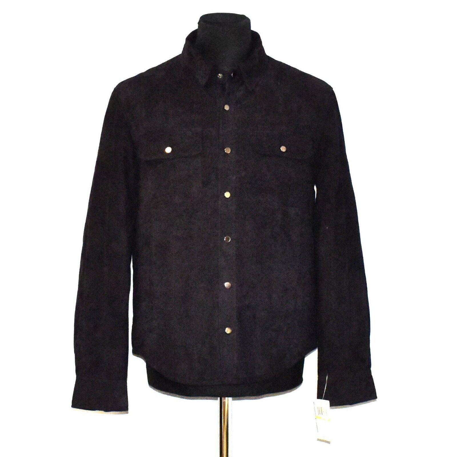 BLANKNYC B5 NWT BLANK NYC Blue Goatskin Suede Quilted Jacket M $398 Size US M / EU 48-50 / 2 - 2 Thumbnail