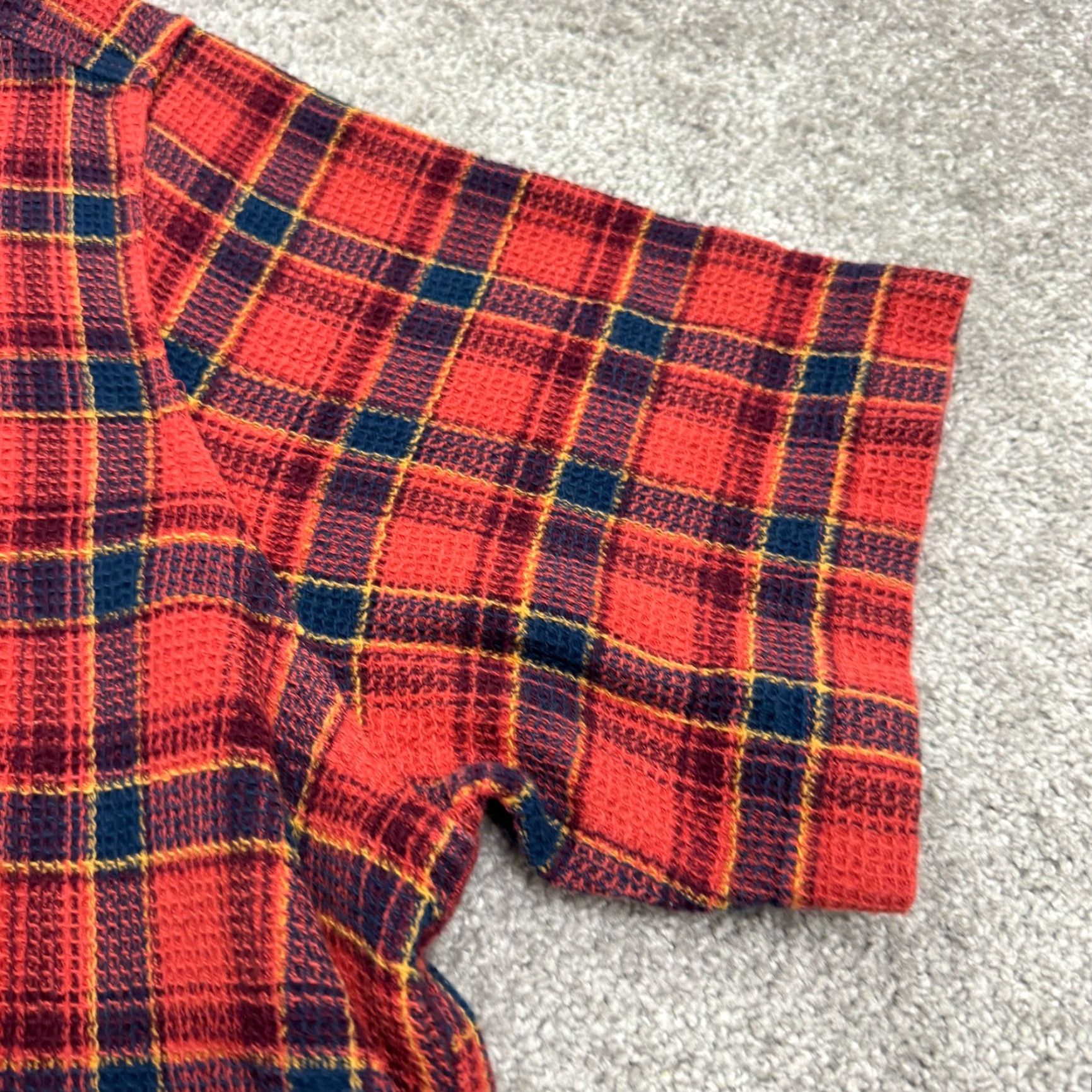 Vintage L.L. Bean Shirt Mens 2XL Red Plaid Button-Down Short Sleeve Outdoor casual Heritage Outdoor Size US XXL / EU 58 / 5 - 5 Thumbnail