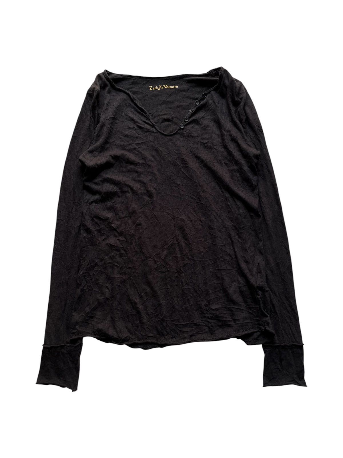 Zadig & Voltaire 2016 Zadig & Voltaire guitar skull longsleeve tshirt Size US XS / EU 42 / 0 - 1 Thumbnail