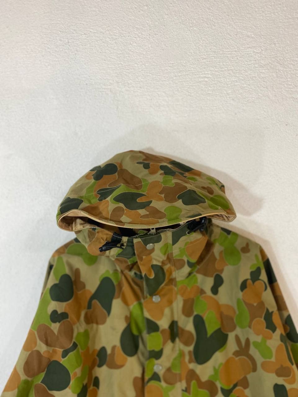 Vintage camo frogskin waterproof long jacket nice design Size US M / EU 48-50 / 2 - 2 Thumbnail