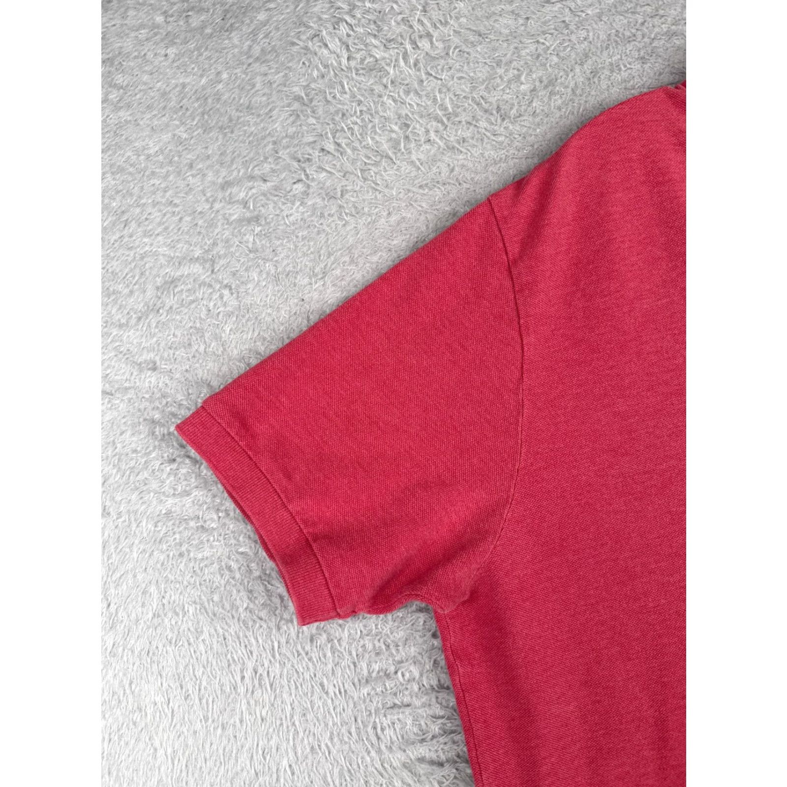 Ralph Lauren VINTAGE Ralph Lauren Polo Shirt Adult XL Red Short Sleeve Cotton Casual Activewear Mens Size US XL / EU 56 / 4 - 3 Thumbnail