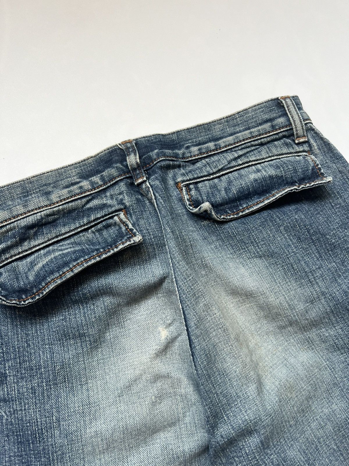 Big John Vintage Big John Denim Cargo Pants Size US 29 - 9 Thumbnail