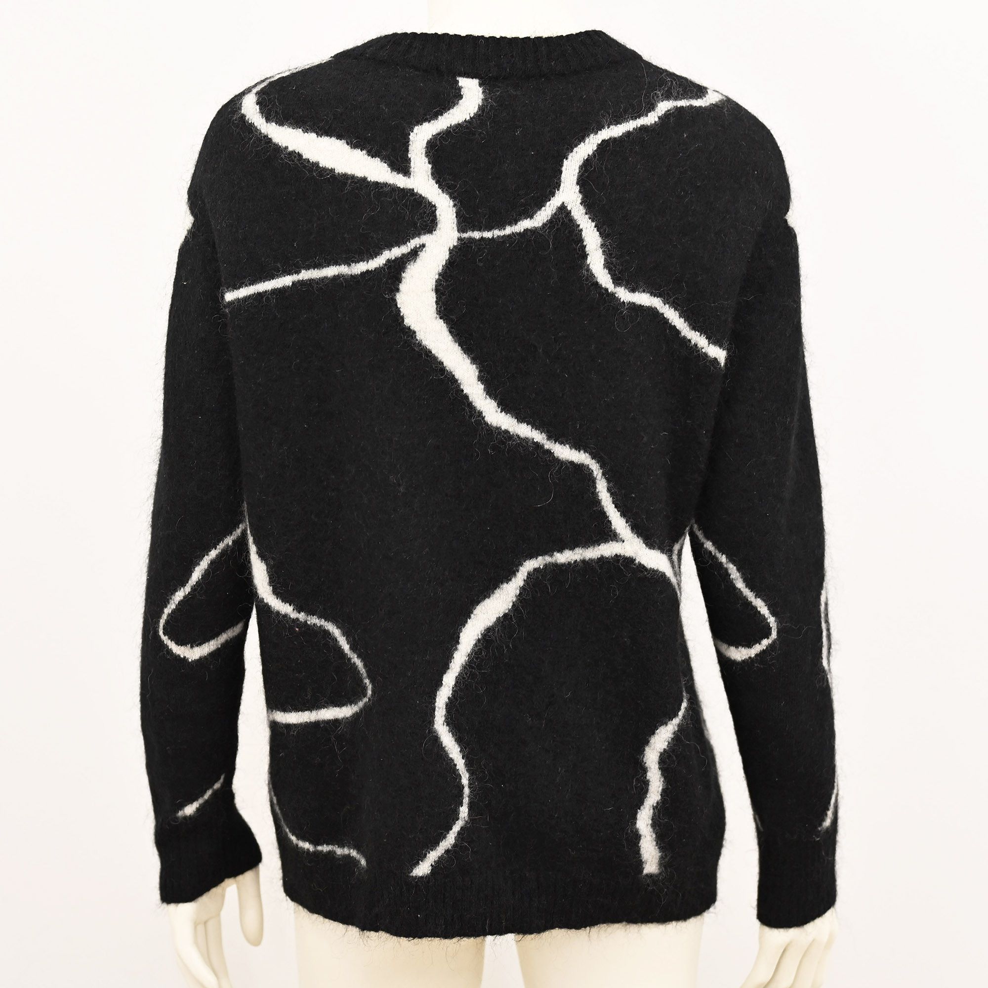 Bruuns Bazaar Bruuns Bazaar chunky knit relaxed jumper in black Size S / US 4 / IT 40 - 6 Thumbnail