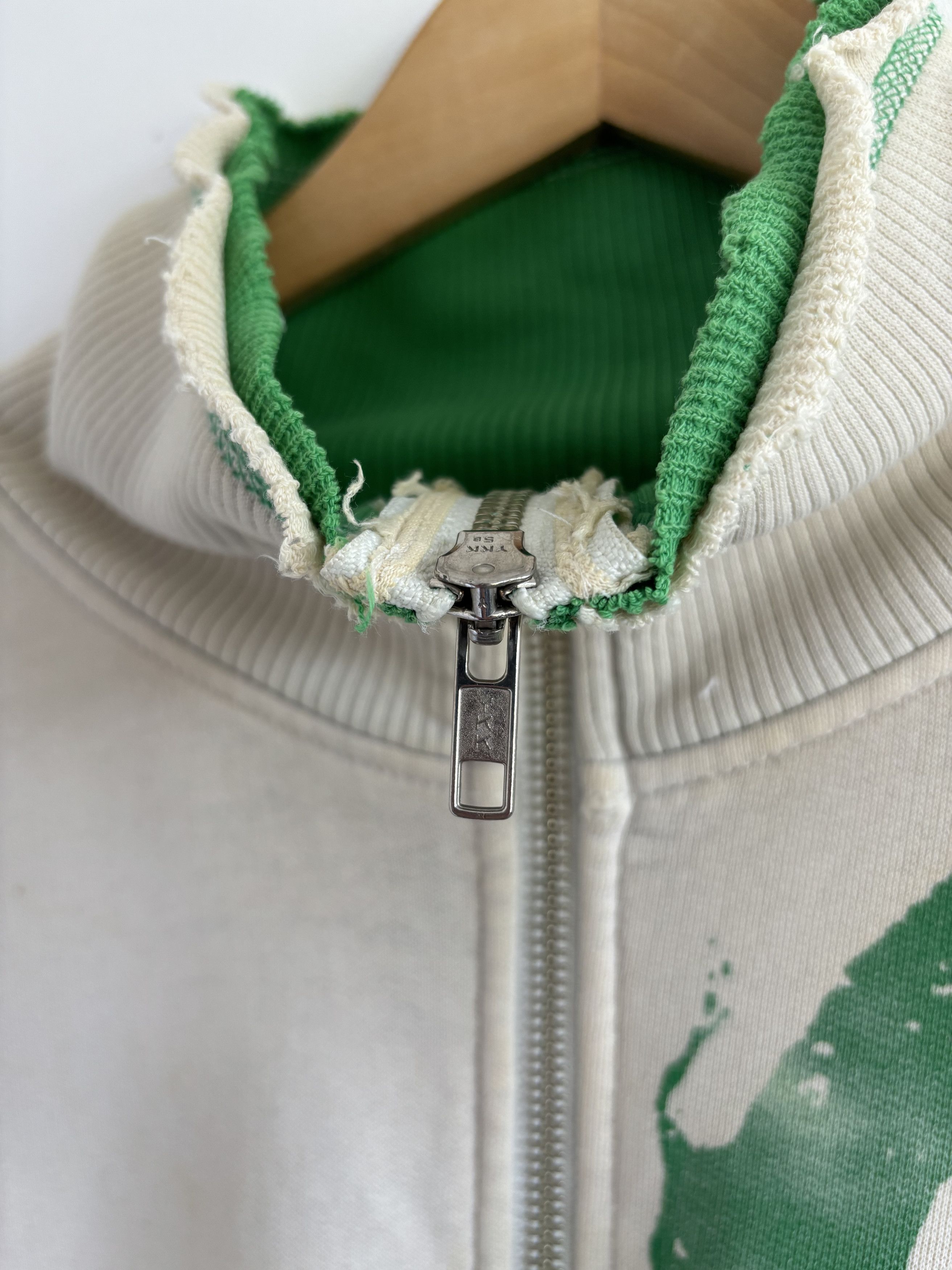 Japanese Brand Vintage KUYICHI Japanese Zip Cropped Disressed Jacket Size US M / EU 48-50 / 2 - 9 Thumbnail