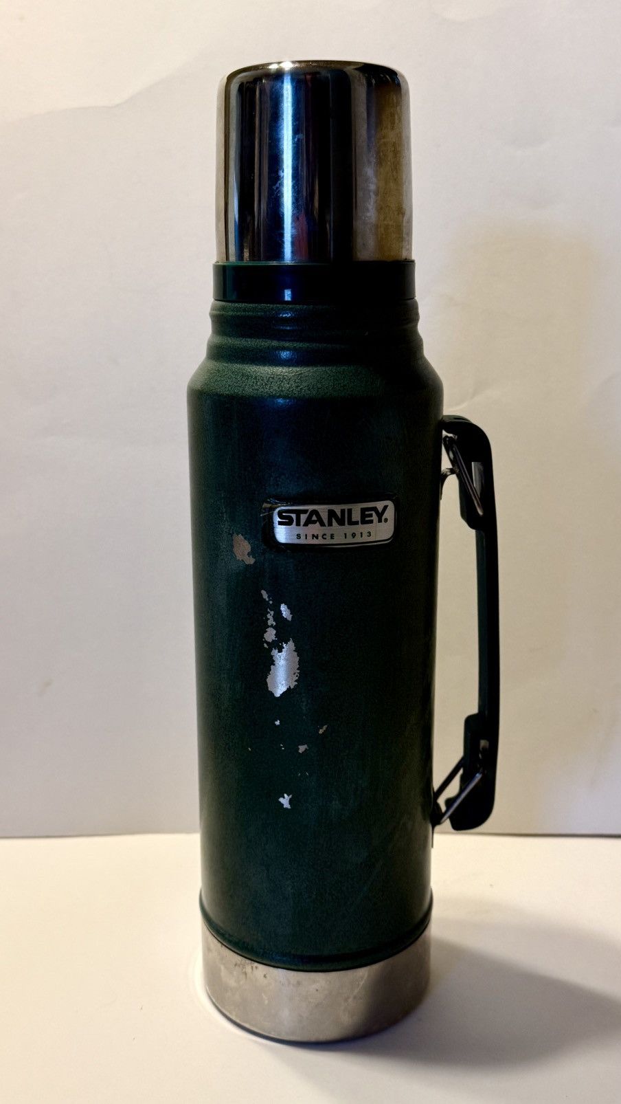 Other Vintage Stanley Aladdin 1.1 Qt Thermos - Green Hammertone Size ONE SIZE - 1 Thumbnail