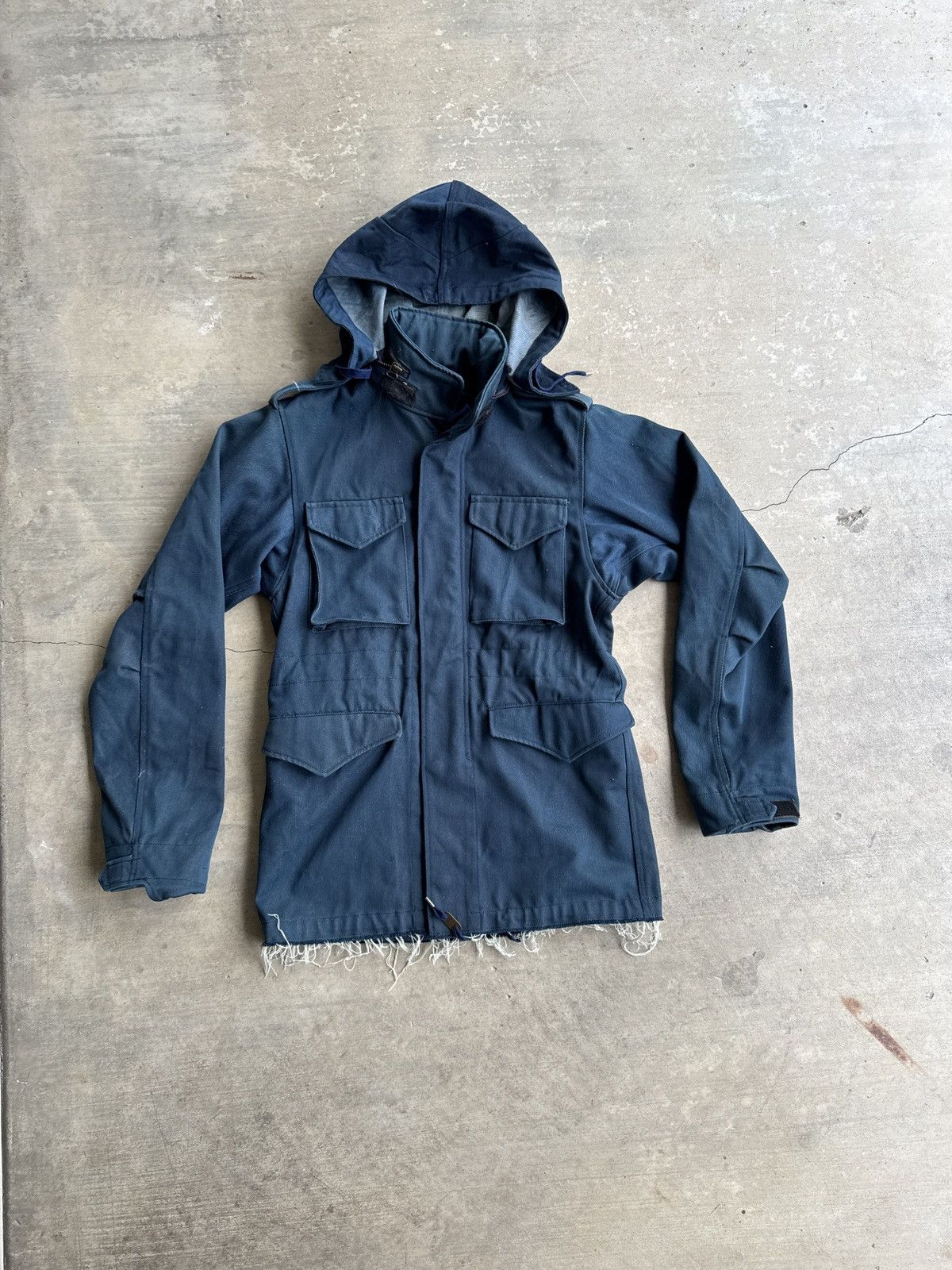 Maison MIHARA YASUHIRO Maison Miharayasushiro Blue Coat Size US M / EU 48-50 / 2 - 1 Thumbnail