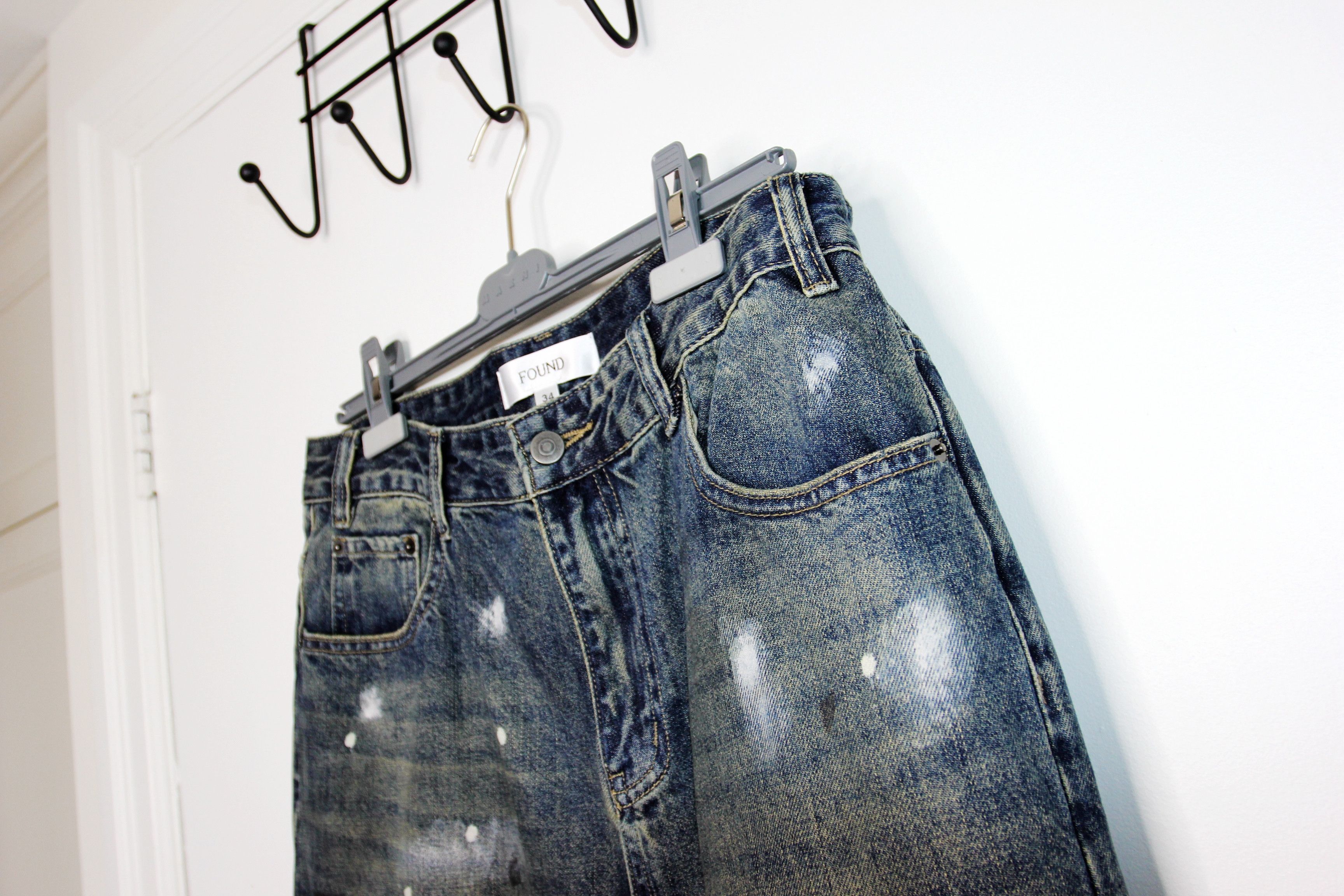 Other BNWT AW25 FOUND PAINT SPLATTER JEANS 34 Size US 34 / EU 50 - 4 Thumbnail