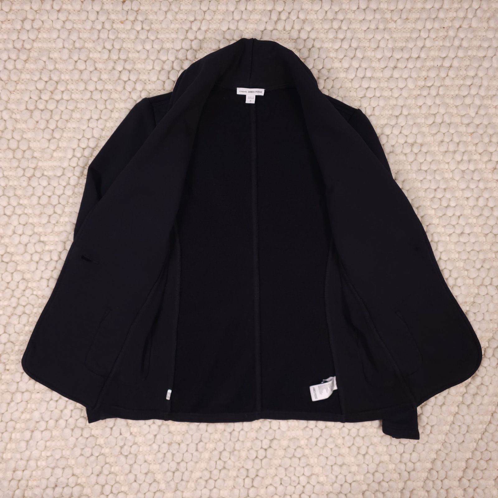 James Perse James Perse Shawl Collar Blazer Black Sz 3 Size M / US 6-8 / IT 42-44 - 7 Thumbnail