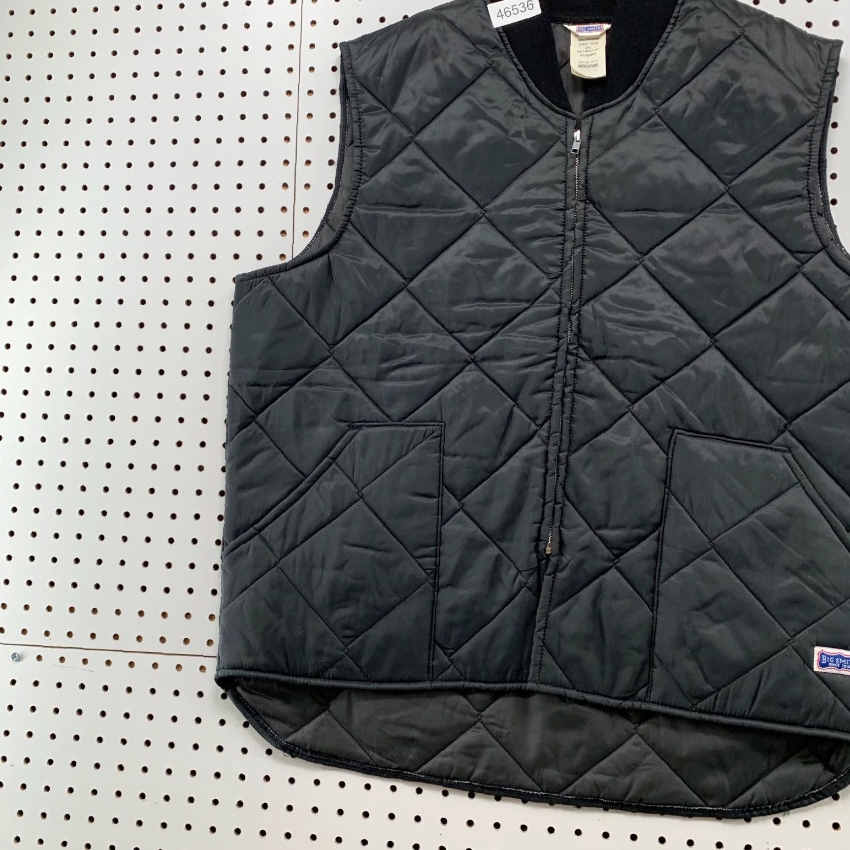 Vintage VINTAGE Big Smith Quilted Vest Jacket Mens 3XL Black Made USA Size US XXL / EU 58 / 5 - 5 Thumbnail