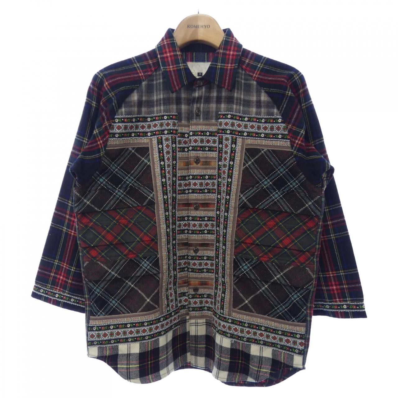 Other Other Ganryu EP-B003 Shirt Cotton Dress Shirt EP-B003 DUTY FREE for USA Size ONE SIZE - 1 Thumbnail