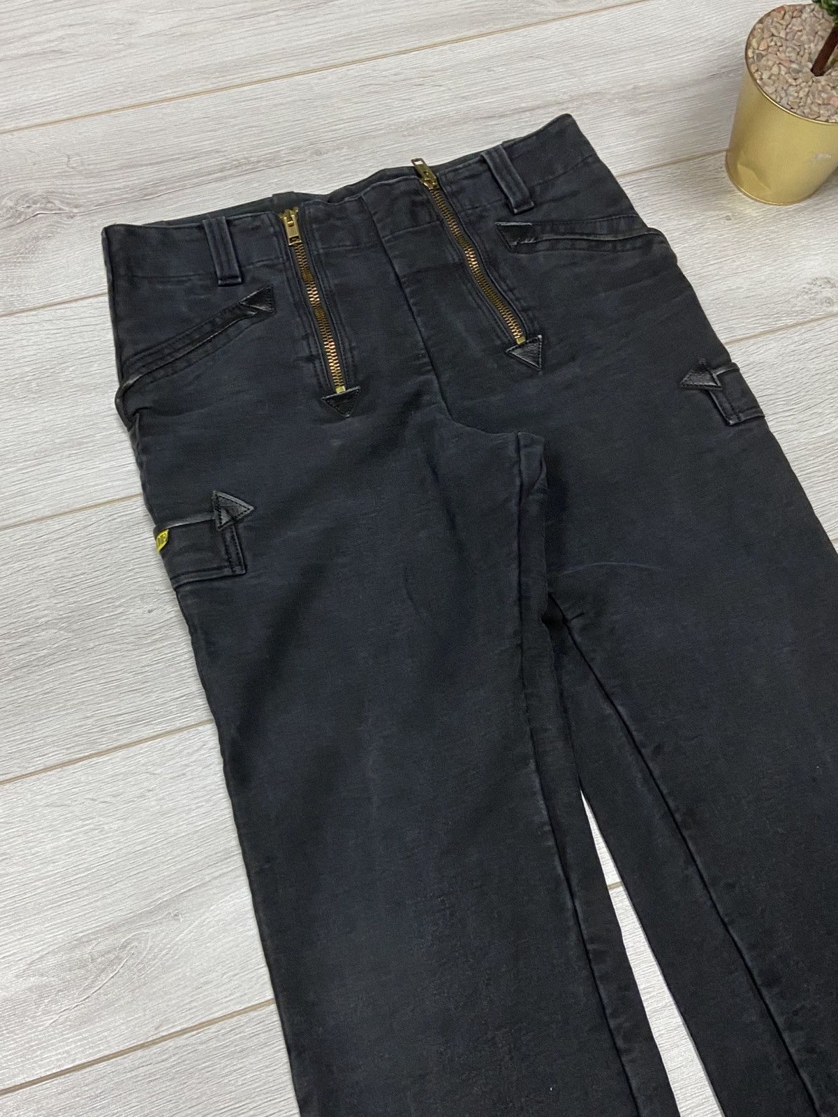 Designer × Vintage Designer vintage JOB double zip vintage unusual pants wide Size US 34 / EU 50 - 1 Thumbnail