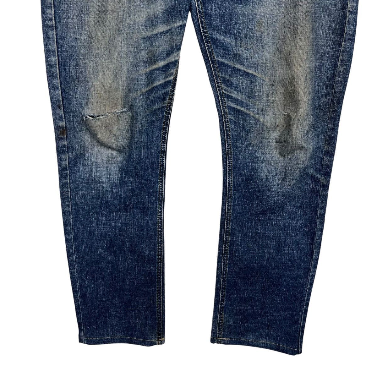 Armani Vintage Armani Jeans Distressed Denim Jeans Size US 34 / EU 50 - 4 Thumbnail