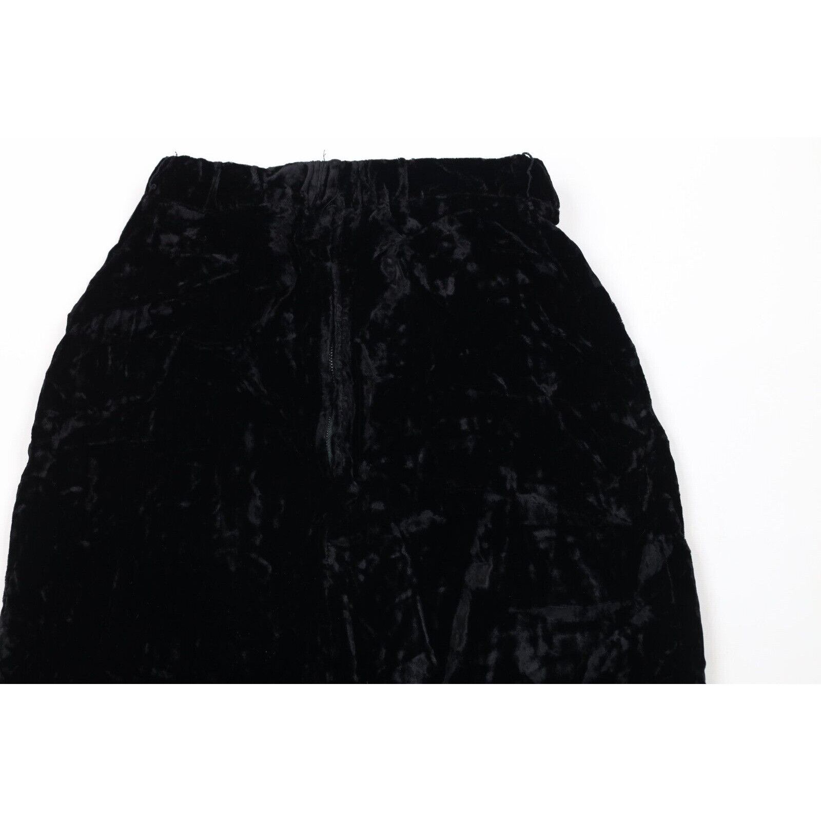 Vintage Vintage 50s 60s Streetwear Velvet Velour Full Length Skirt Size 32" / US 10 / IT 46 - 8 Thumbnail