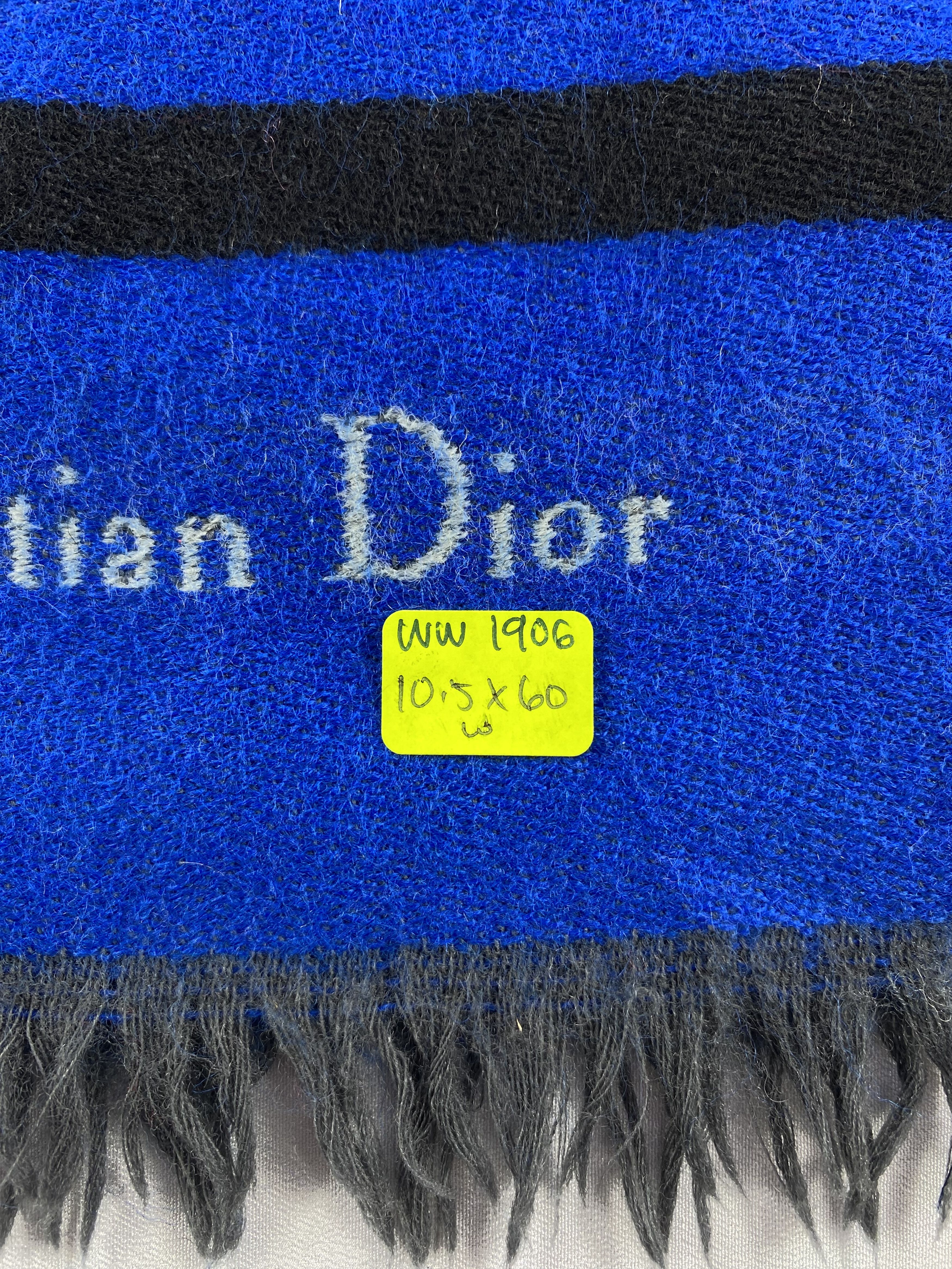 Vintage Christian Dior Monsieur Scarf / Muffler / Neckwear - WW1906 Size ONE SIZE - 6 Thumbnail