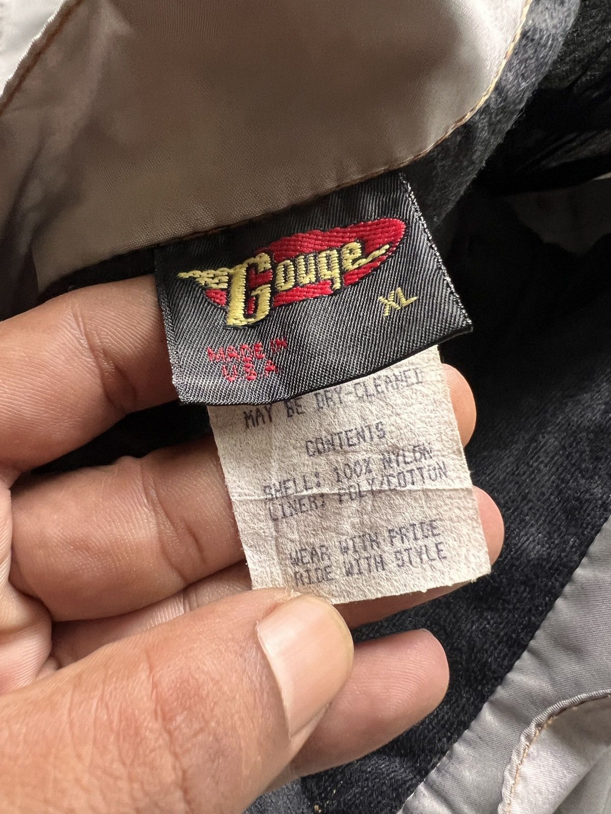 Other Vtg Gouge Skateboards Mase in USA Baggy Wide Pants Size US 36 / EU 52 - 10 Thumbnail