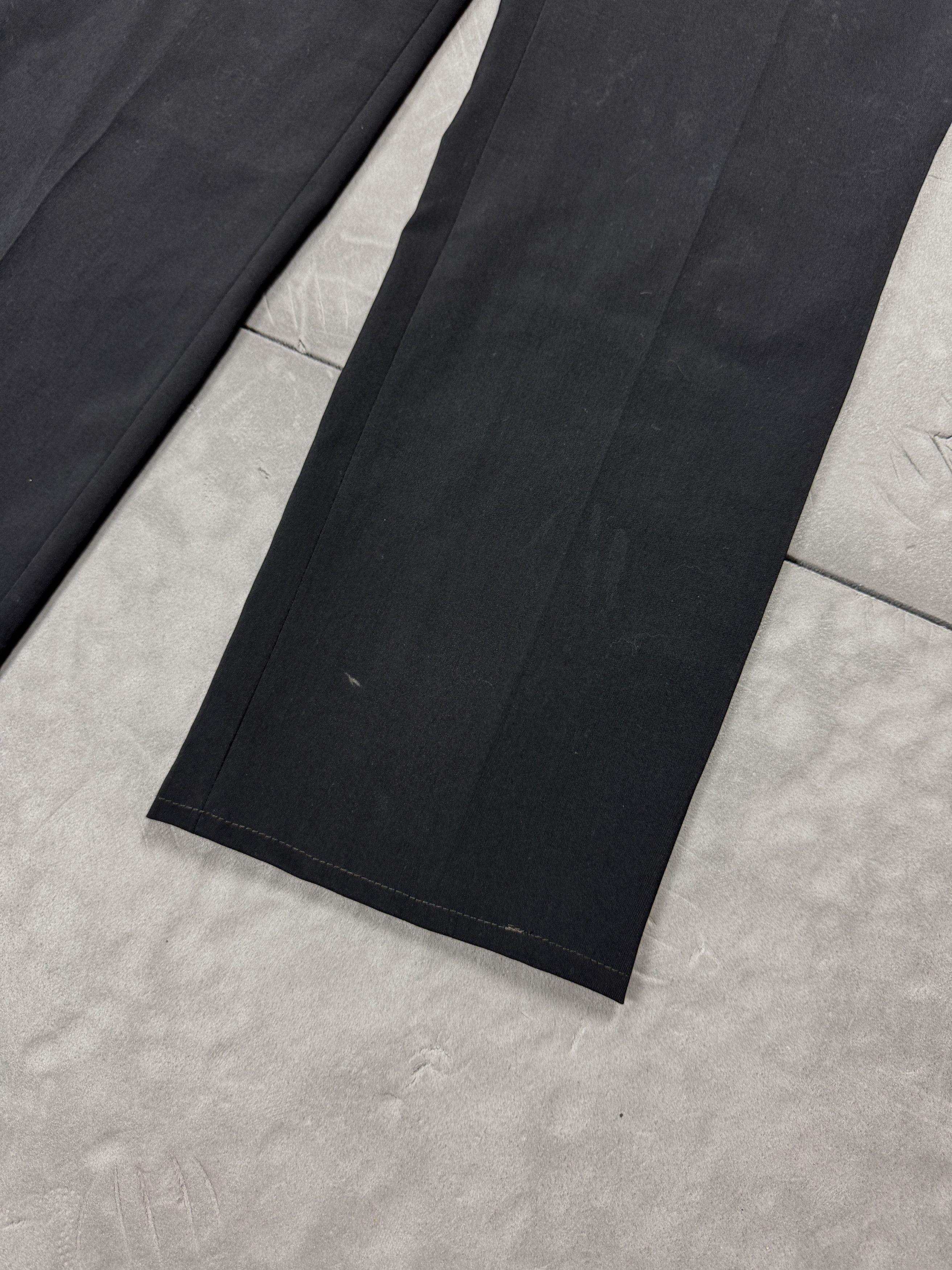 Vintage Vintage formal black pants baggy oversize y2k coquette Size 27" / US 4 / IT 40 - 3 Thumbnail