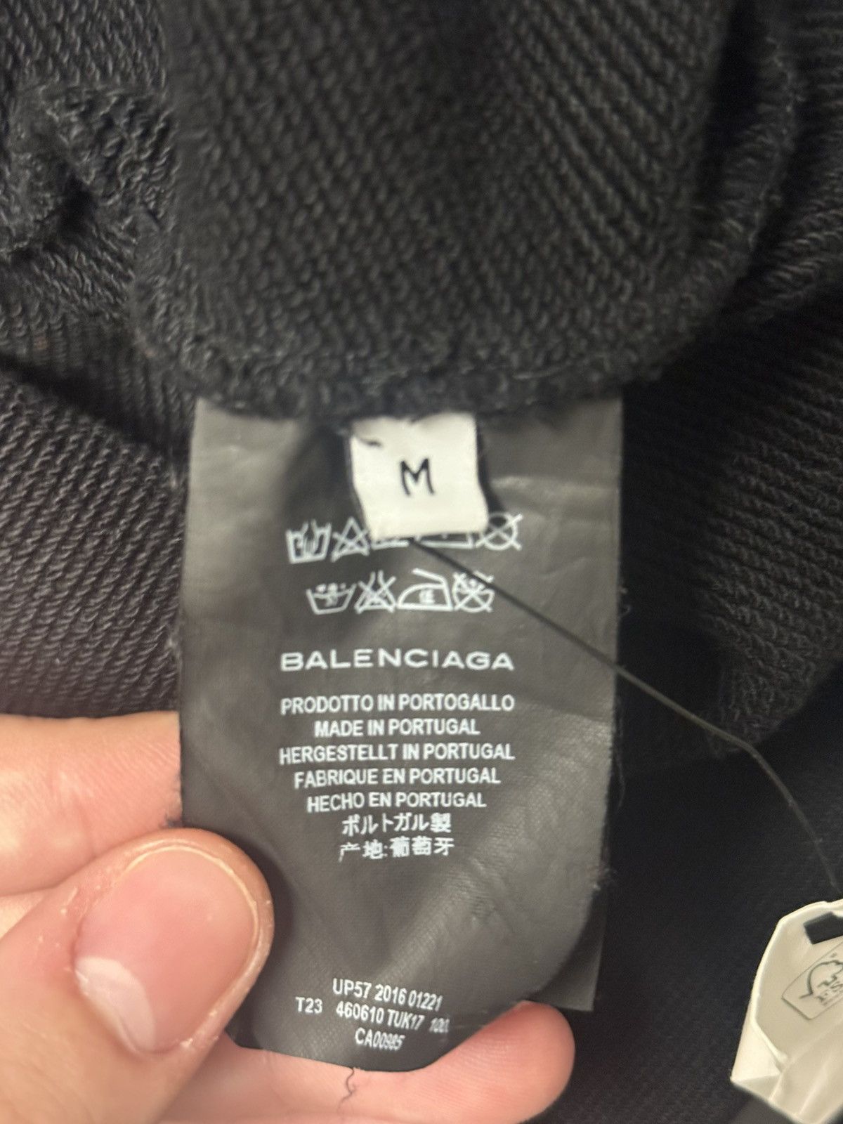 Balenciaga Balenciaga Paris Hoodie Size US M / EU 48-50 / 2 - 5 Thumbnail
