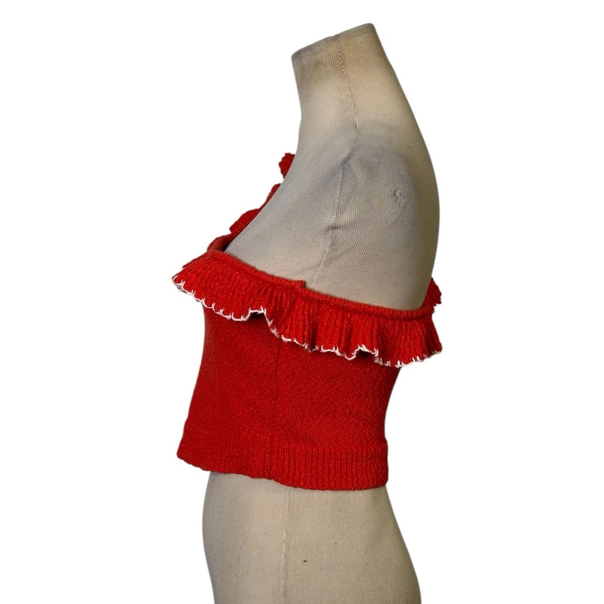 Urban Outfitters Urban Outfitters Orange One Shoulder Crop top Size Small Size S / US 4 / IT 40 - 7 Thumbnail