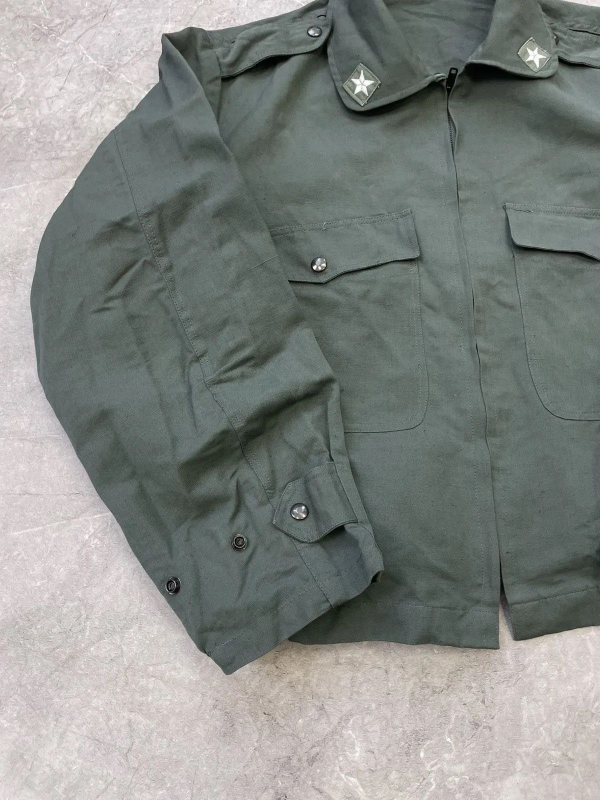 Other Army 90s bomber jacket canvas rare japanese Size US L / EU 52-54 / 3 - 2 Thumbnail