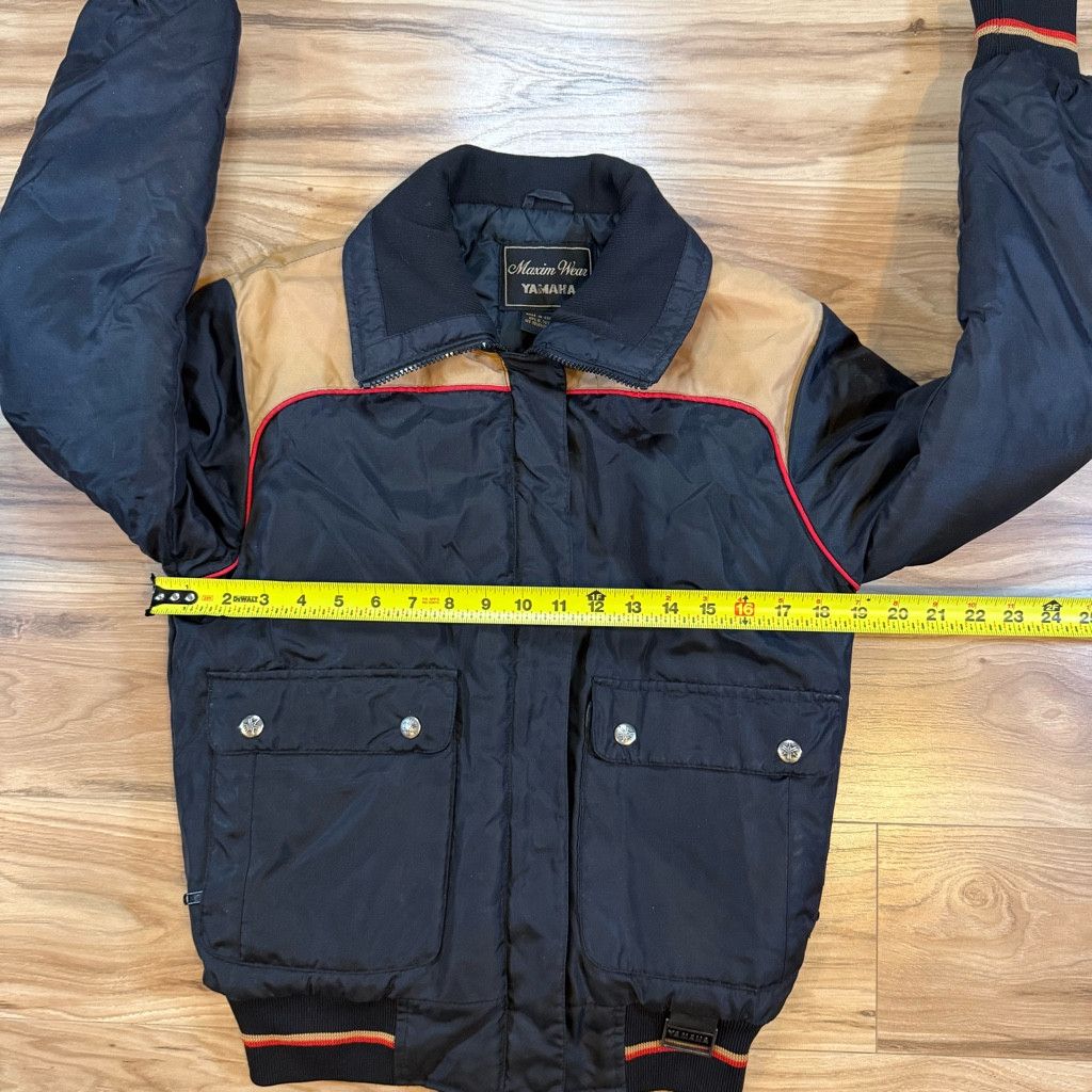 Other Maxim Wear Women’s M Tall Yamaha Puffer Jacket Size L / US 10 / IT 46 - 5 Thumbnail