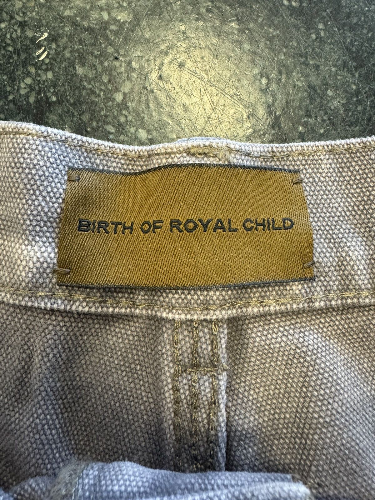 Birth of Royal Child Birth Of A Royal Child Brown Denim Jorts Size US 36 / EU 52 - 2 Thumbnail