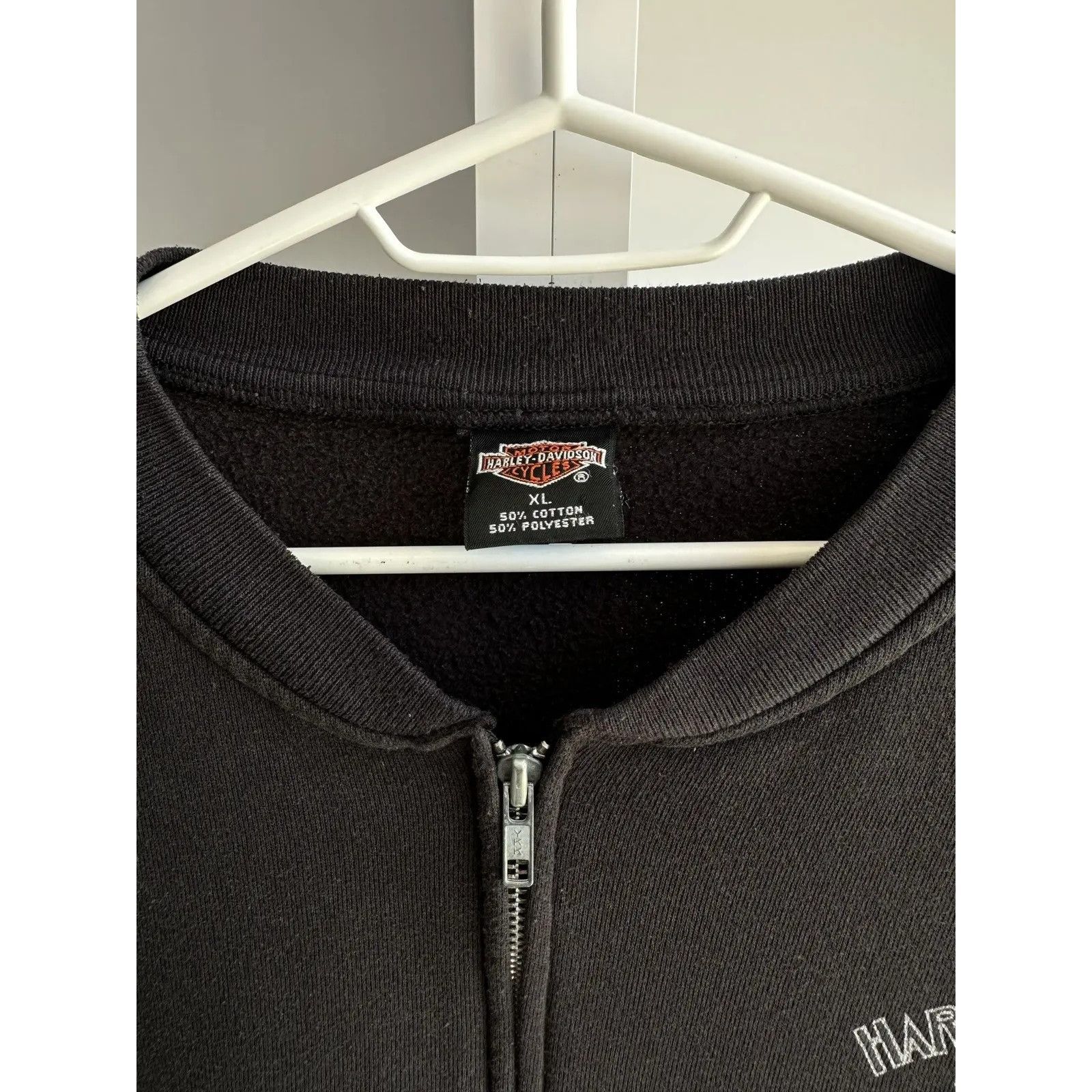 Harley Davidson Vintage Harley-Davidson Milwaukee 1995 Rare Track Jacket Size US XL / EU 56 / 4 - 8 Thumbnail