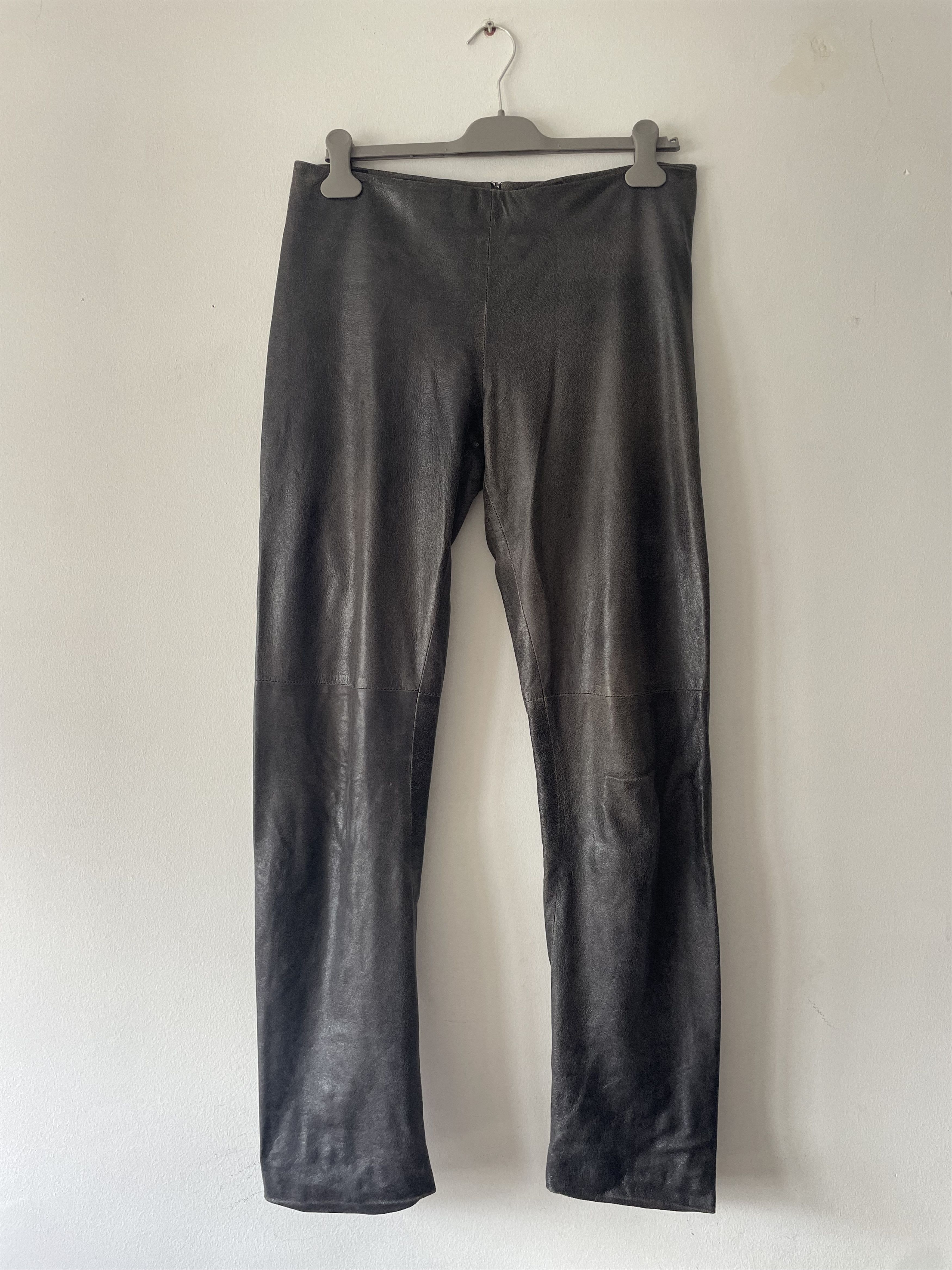 Jean Paul Gaultier Archive lamb leather JPG pants Size 32" / US 10 / IT 46 - 5 Thumbnail