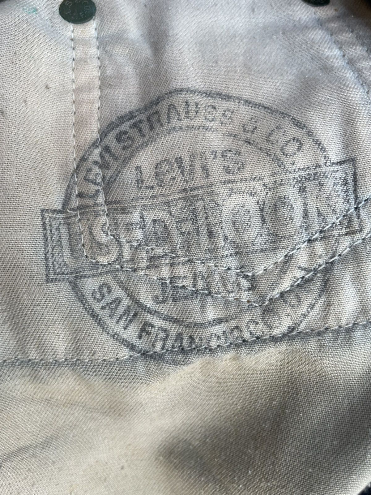 Levi's Vintage 1994 Levi’s 502XX E Selvedge Distressed Size US 31 - 19 Thumbnail