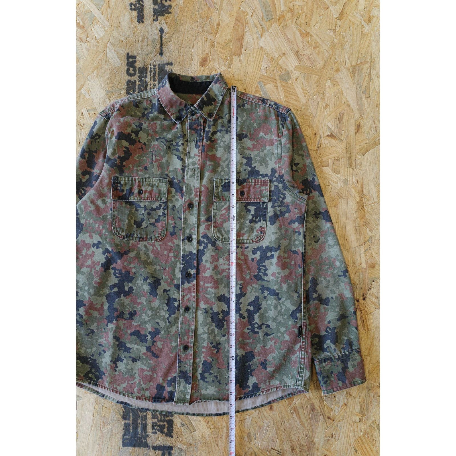 Diamond Supply Co. Diamond Supply Co. Hvy Canvas Button Up Long Sleeve - Medium Size US M / EU 48-50 / 2 - 6 Thumbnail