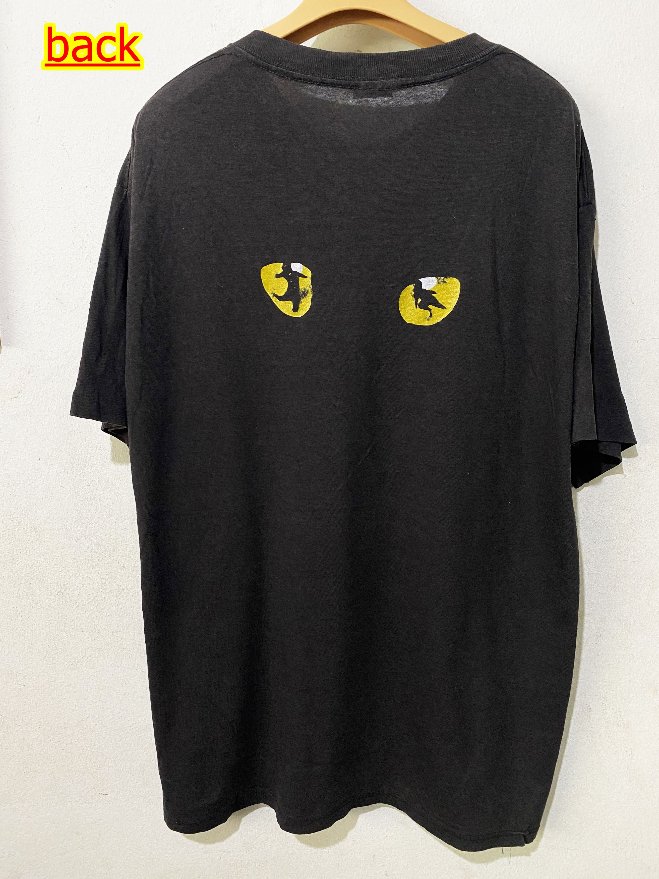 Vintage Vintage 80s Cats Andrew Lloyd Webber Shirt Size US L / EU 52-54 / 3 - 1 Thumbnail
